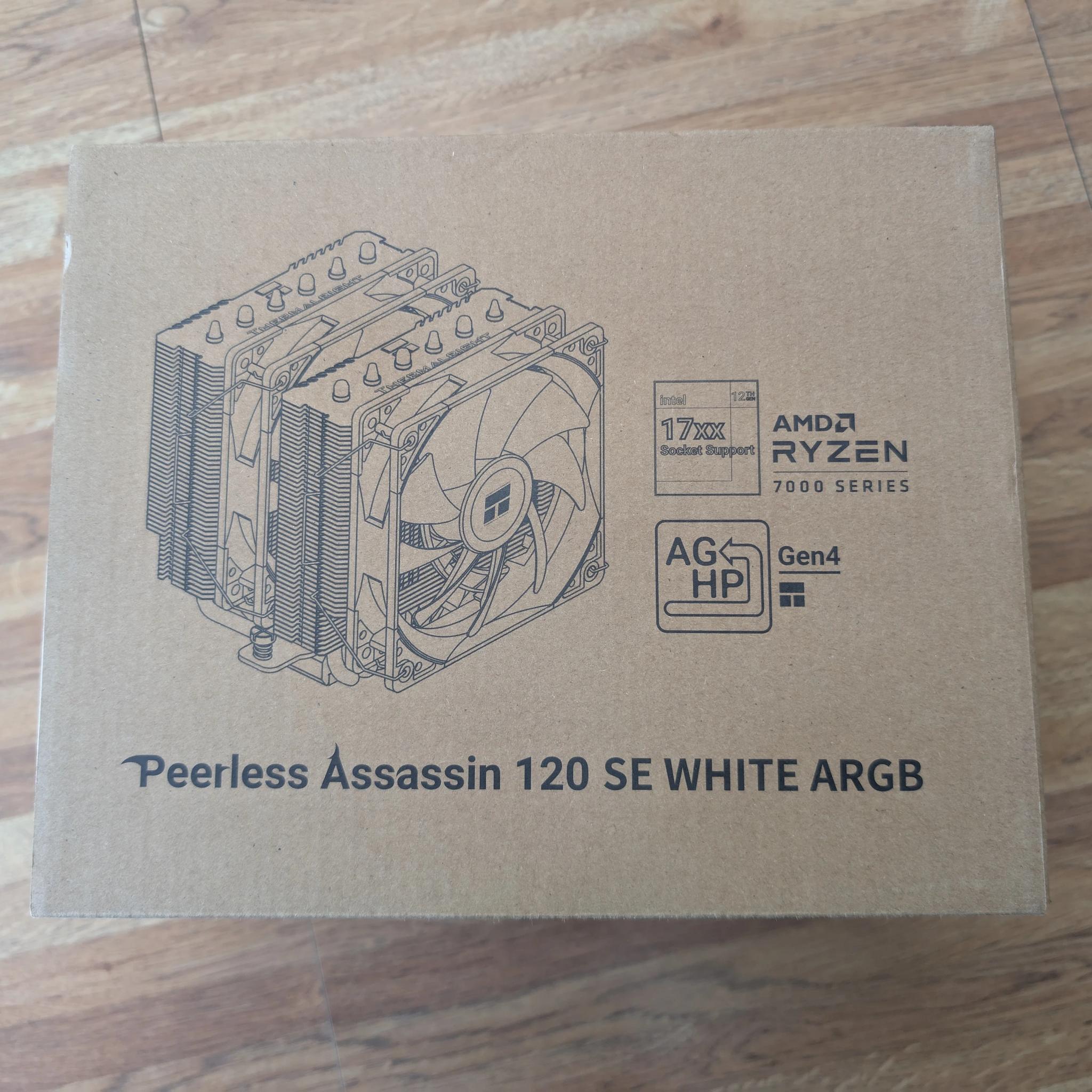 Thermalright Peerless Assassin 120 SE ARGB White CPU Air Cooler