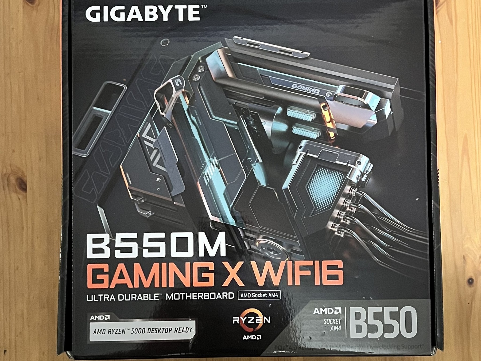 GIGABYTE B550M GAMING X WIFI6 AM4 Micro-ATX