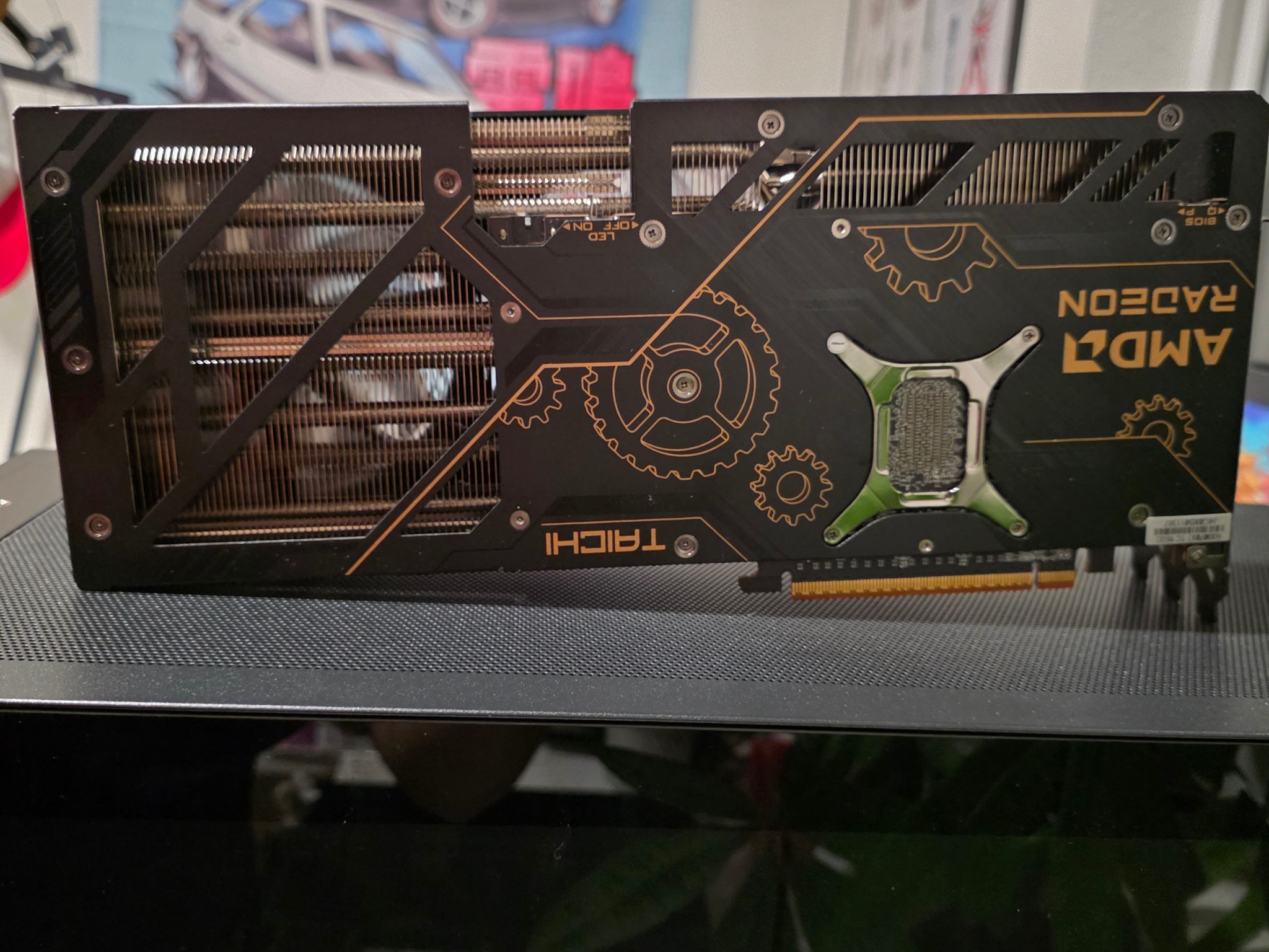 ASRock AMD Radeon RX 9070 XT Taichi Overclocked Triple Fan 16GB GDDR6 PCIe 5.0 Graphics Card