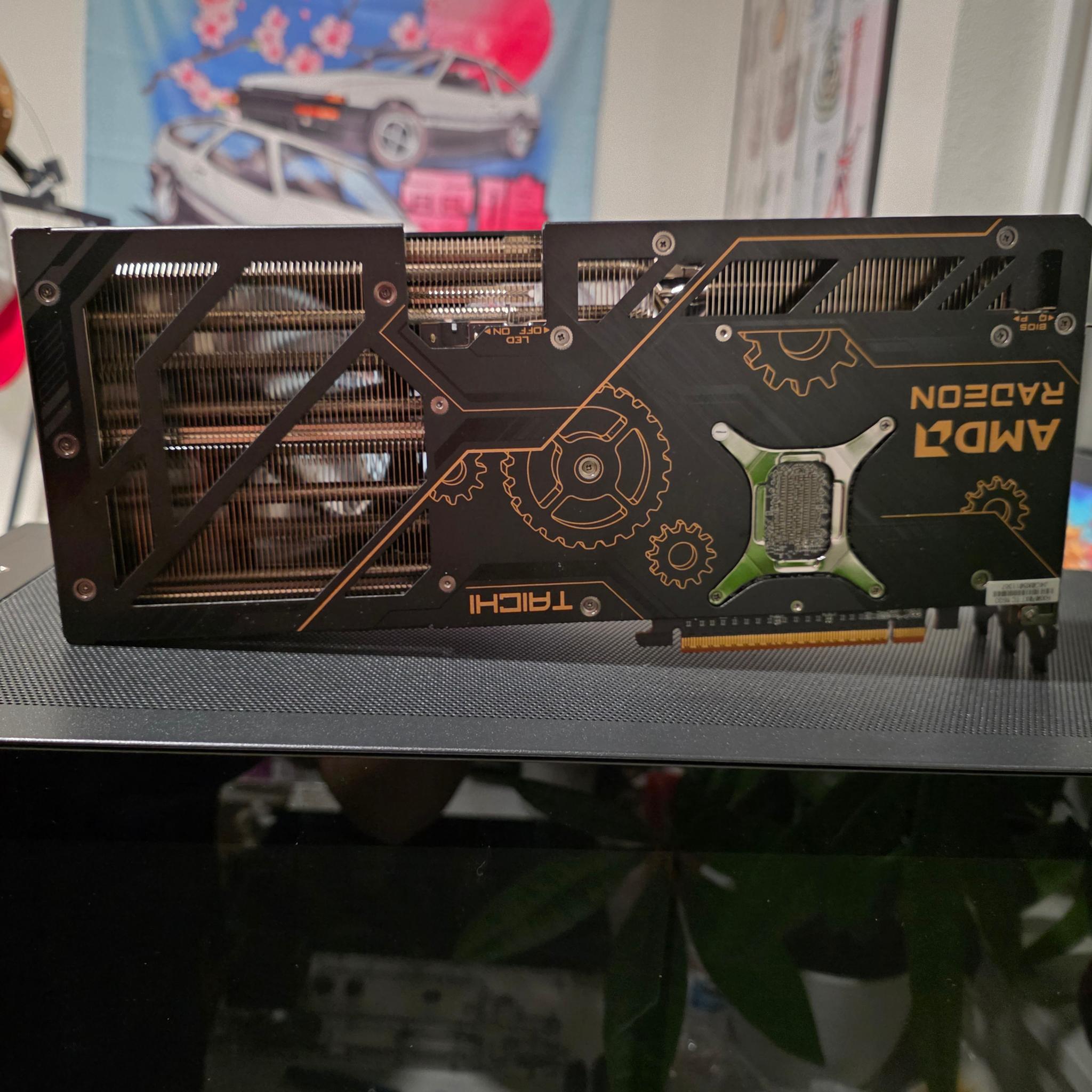 ASRock AMD Radeon RX 9070 XT Taichi Overclocked Triple Fan 16GB GDDR6 PCIe 5.0 Graphics Card