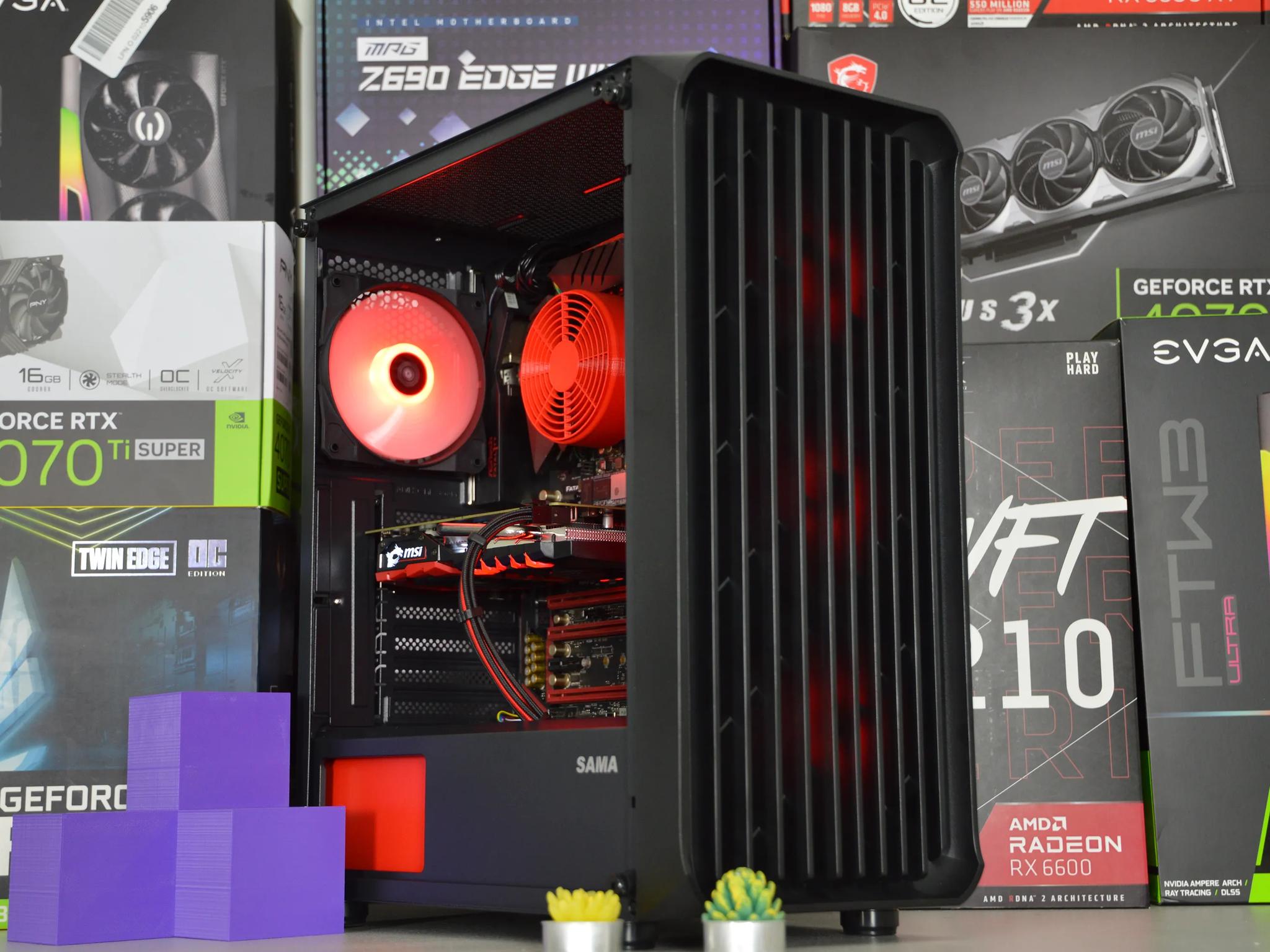 🩸🩸| GTX 1050Ti 4GB | INTEL i5 6400 | 16GB DDR4 RAM | 1TB NVME SSD | Blood Oath 5.0 |