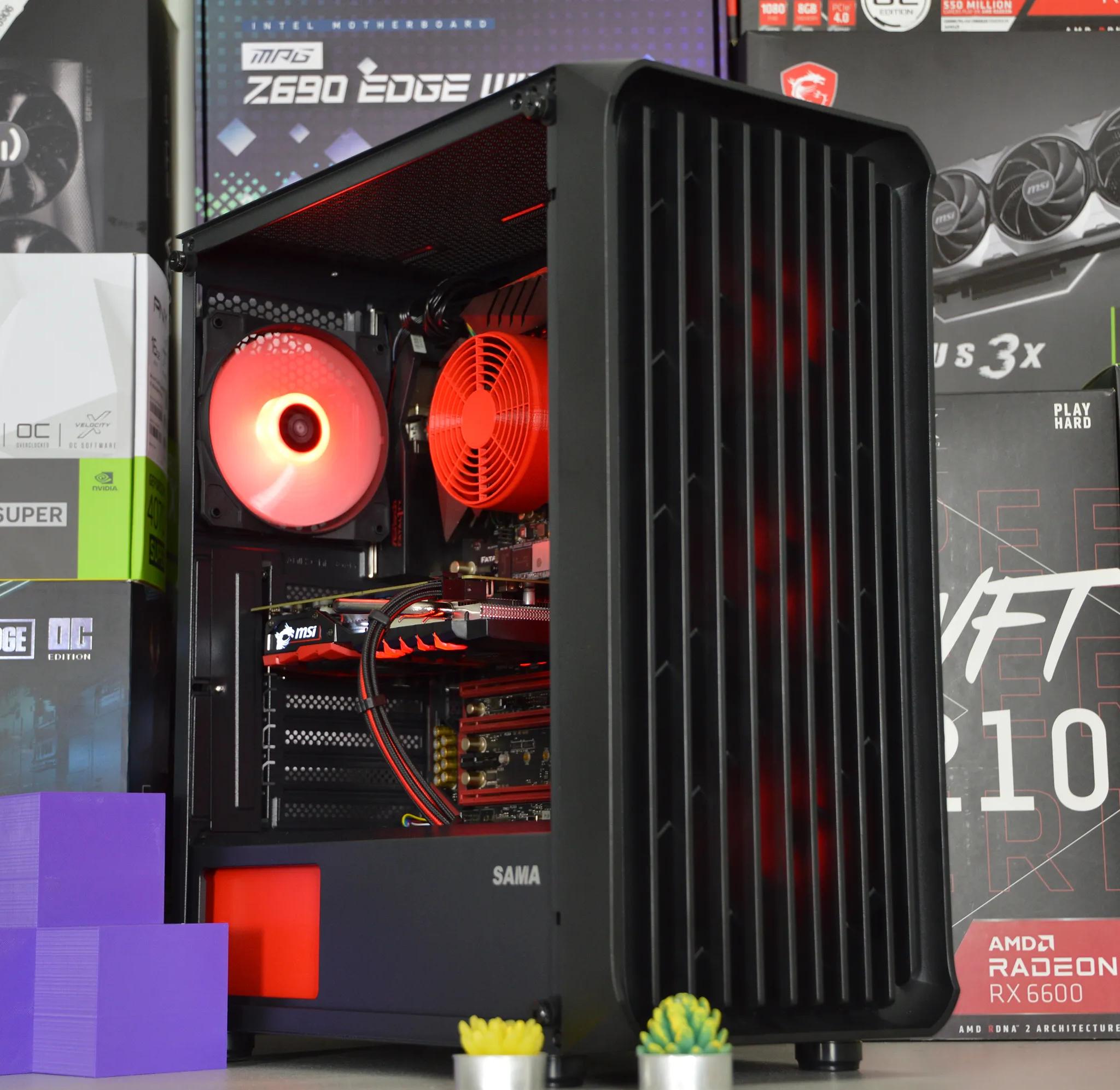 🩸🩸| GTX 1050Ti 4GB | INTEL i5 6400 | 16GB DDR4 RAM | 1TB NVME SSD | Blood Oath 5.0 |
