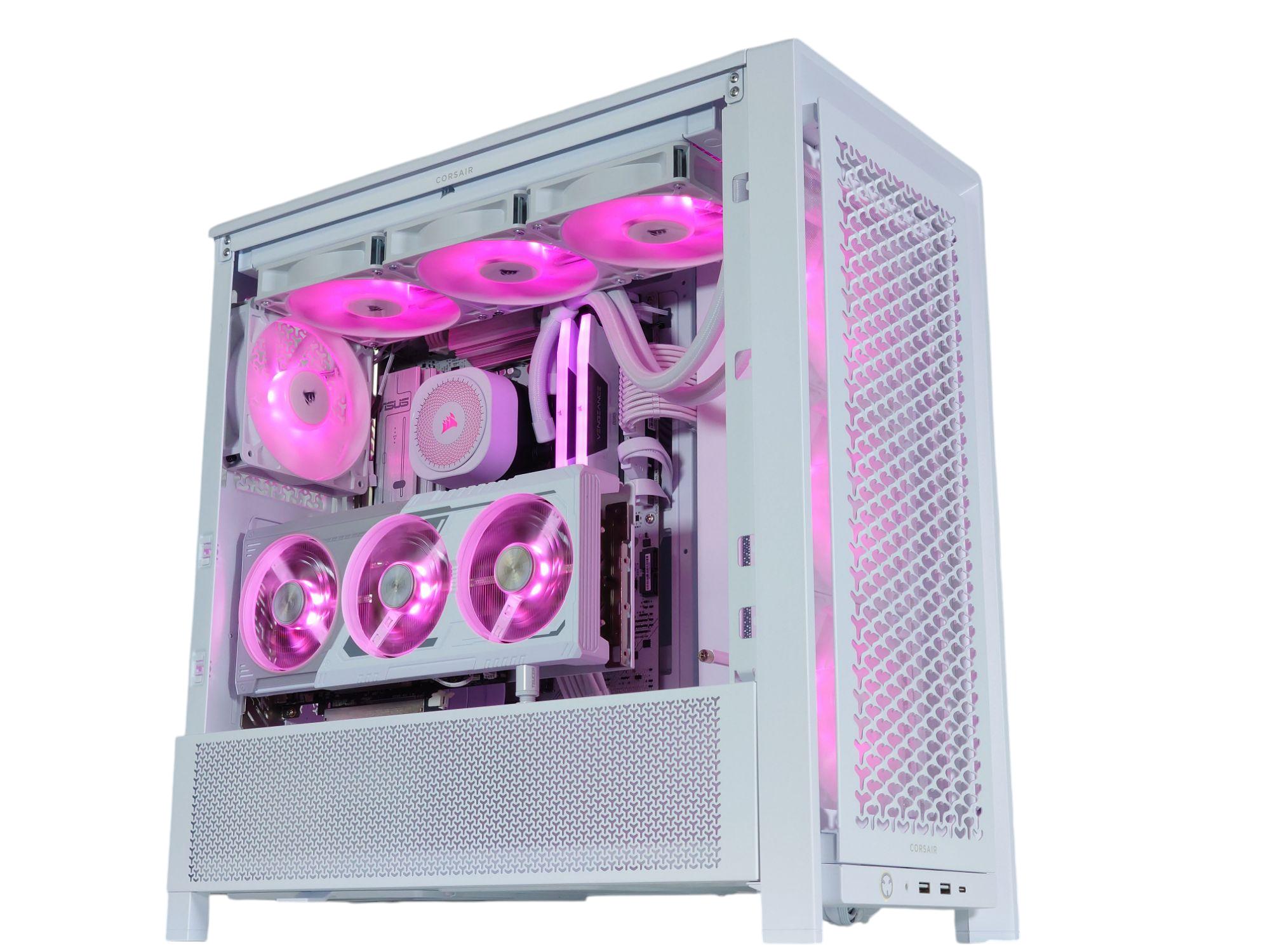 🤍🐻‍❄️All Corsair || All AMD Gaming PC!🥇AMD RX 9070 XT 16GB🥇AMD Ryzen 7 9800X3D 8 core🥇32GB DDR5