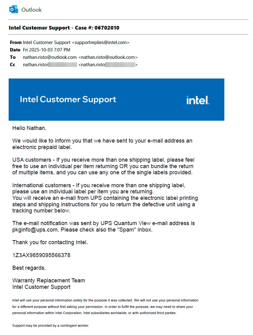 NIB Intel® Core™ i7-14700K - Core i7 20-Core (8P+12E) LGA 1700 125W Intel UHD Graphics 770