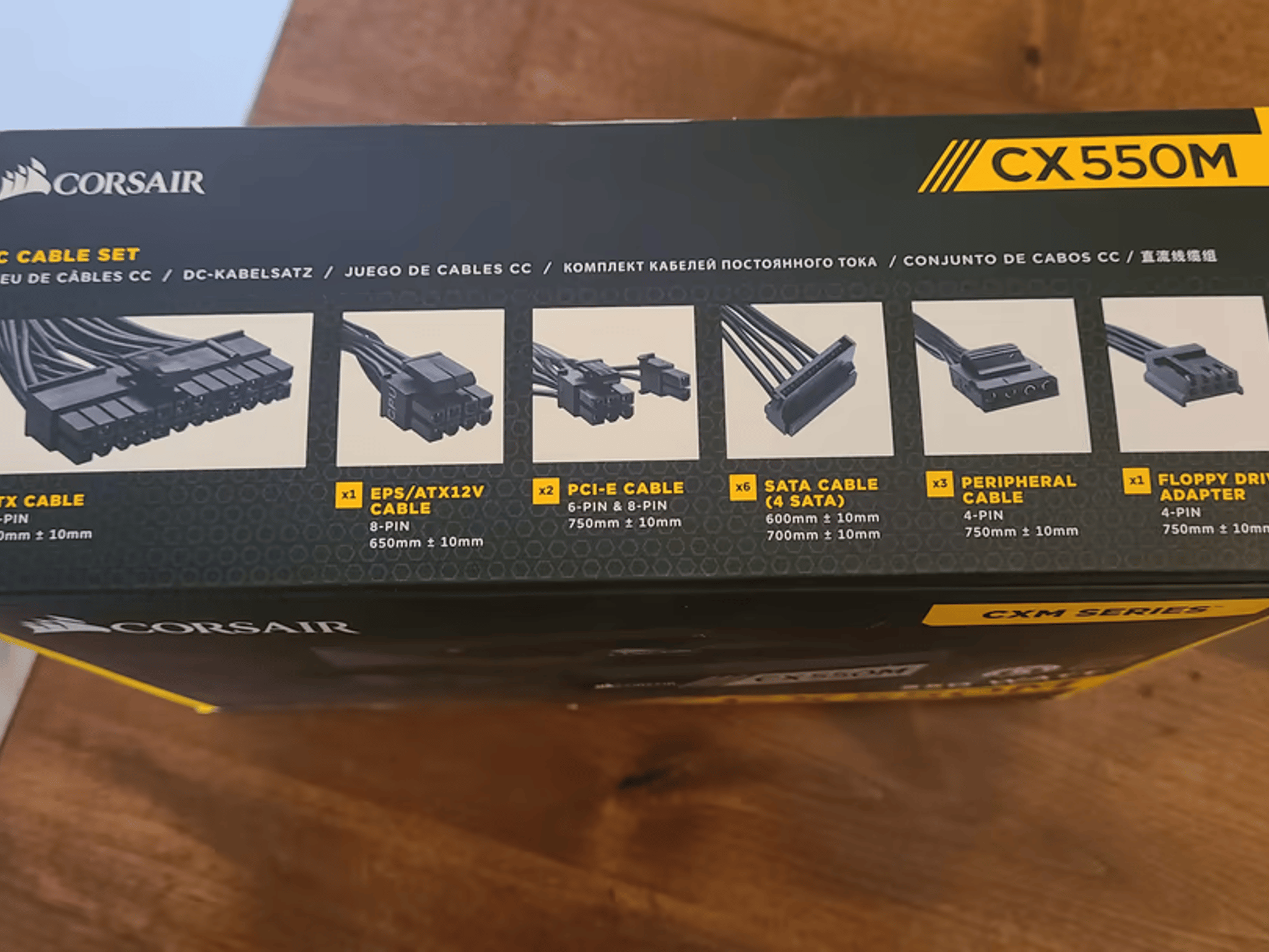 Corsair CX550M 80 plus bronze ATX semi-modular CXM series Power Supply