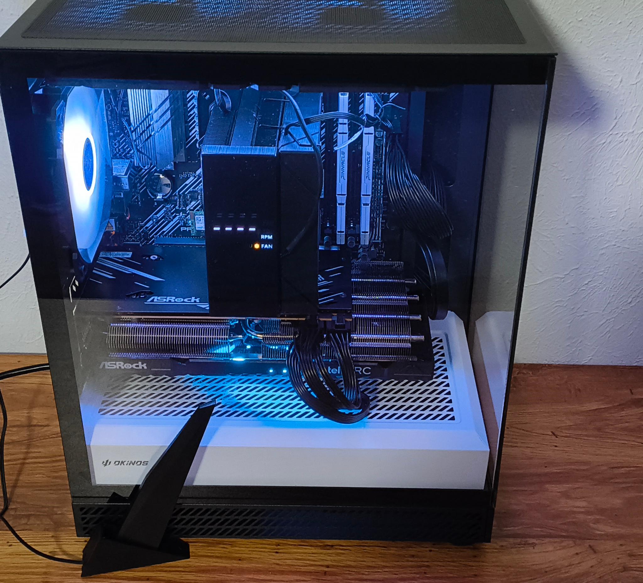 The Frigate Ryzen 5 5500 | Intel Arc A750 | DDr4 16GB | 512gb M.2 SSD | WIFI 6/BT 5.1