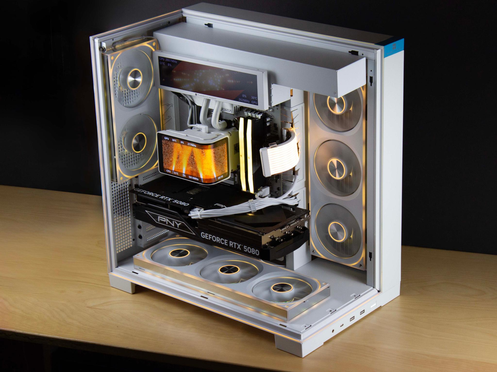 🧊⚡🗡️Polaris V2 - 4K ULTRA PC | RTX 5080 16GB, Ryzen 7 9850X3D, 64GB RAM, 4TB SSD | LCD Display🧊⚡