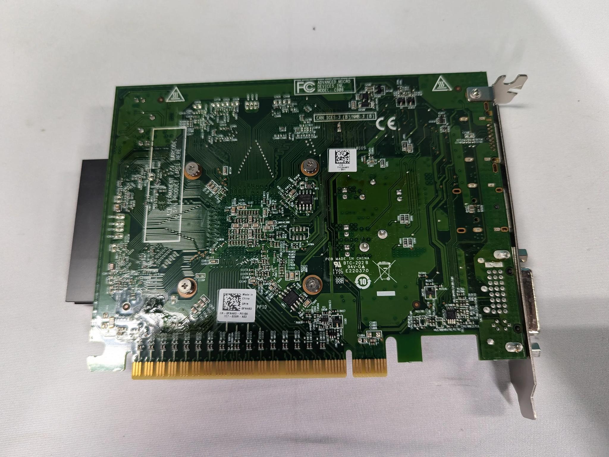 Dell OEM RX 550 2gb. Free shipping!