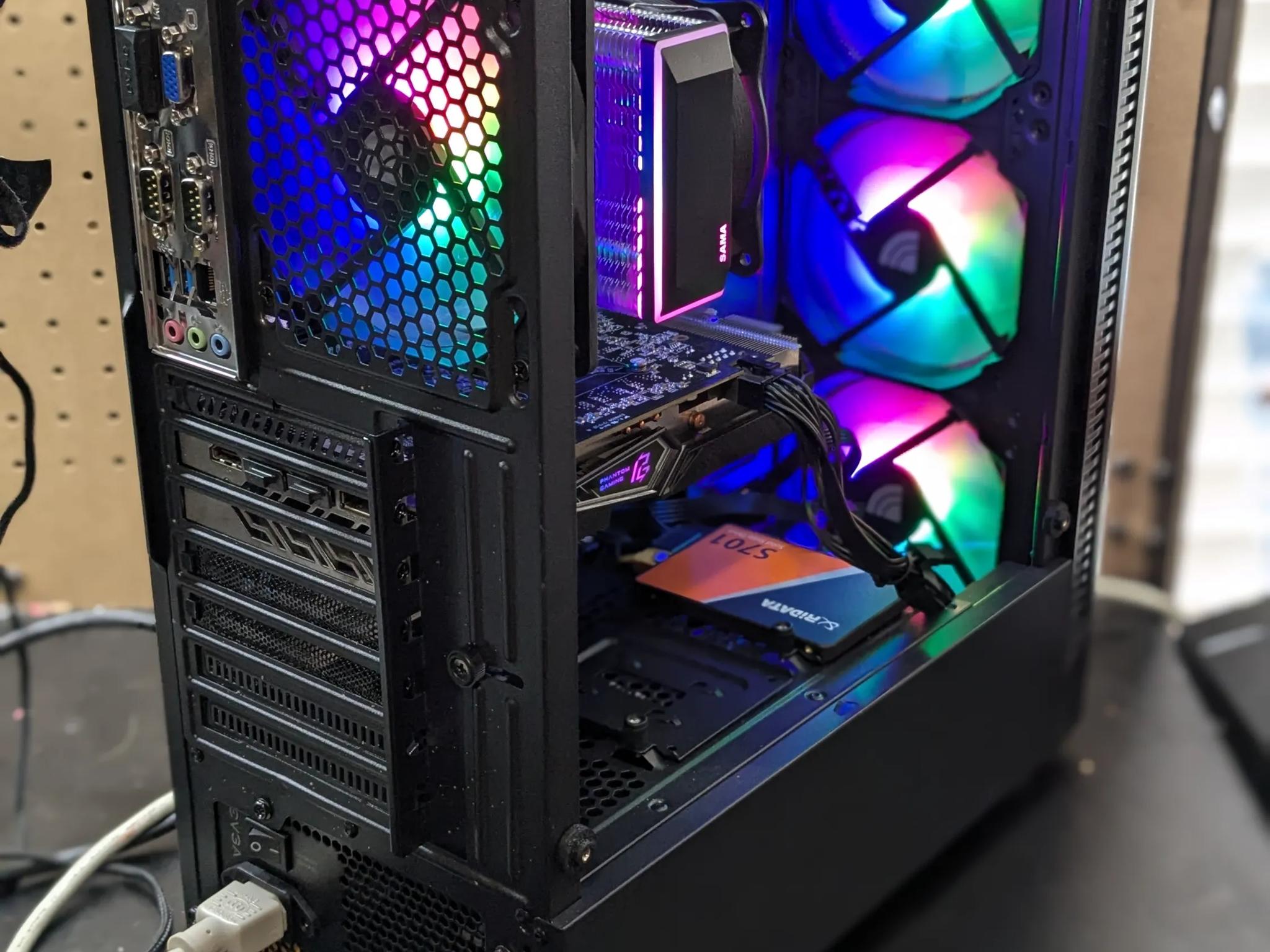 90 FPS Fortnite | 180 Day Warranty | i5-4570 , 16GB RAM, 480GB SSD, RX 570 8GB, RGB, Wifi