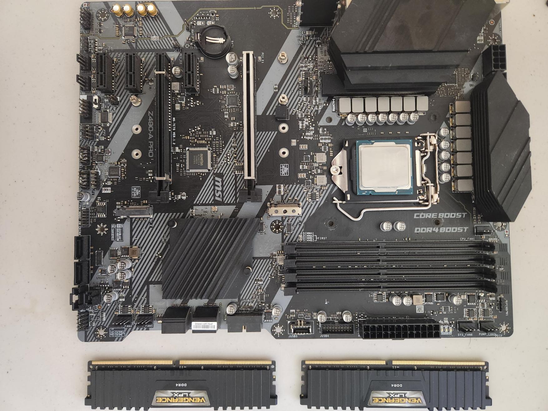 Z490 i7 CPU/MB/RAM Bundle
