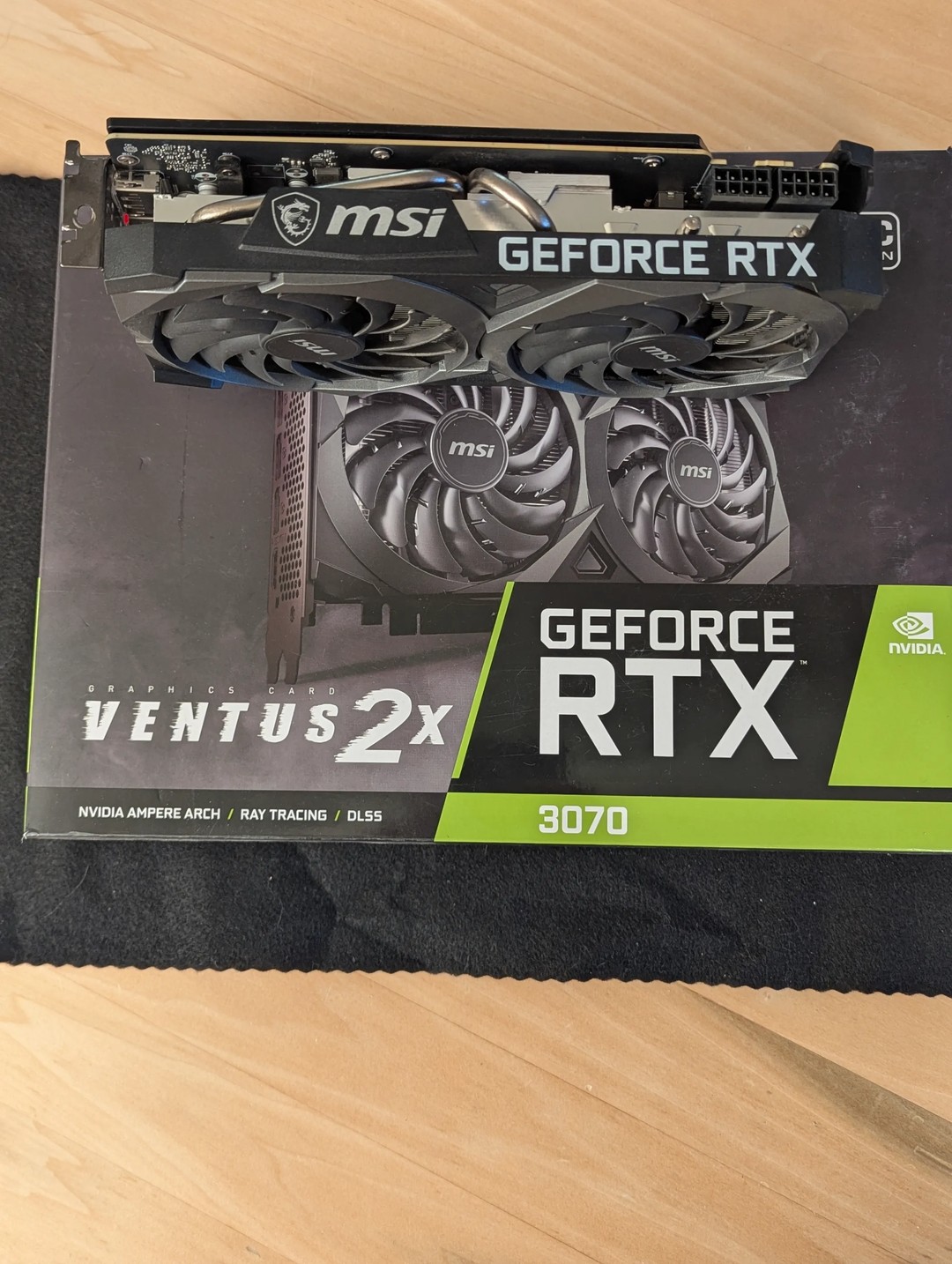 🌪️ MSI RTX 3070 Ventus 2X OC – Dual Fan 1440p Gaming Powerhouse