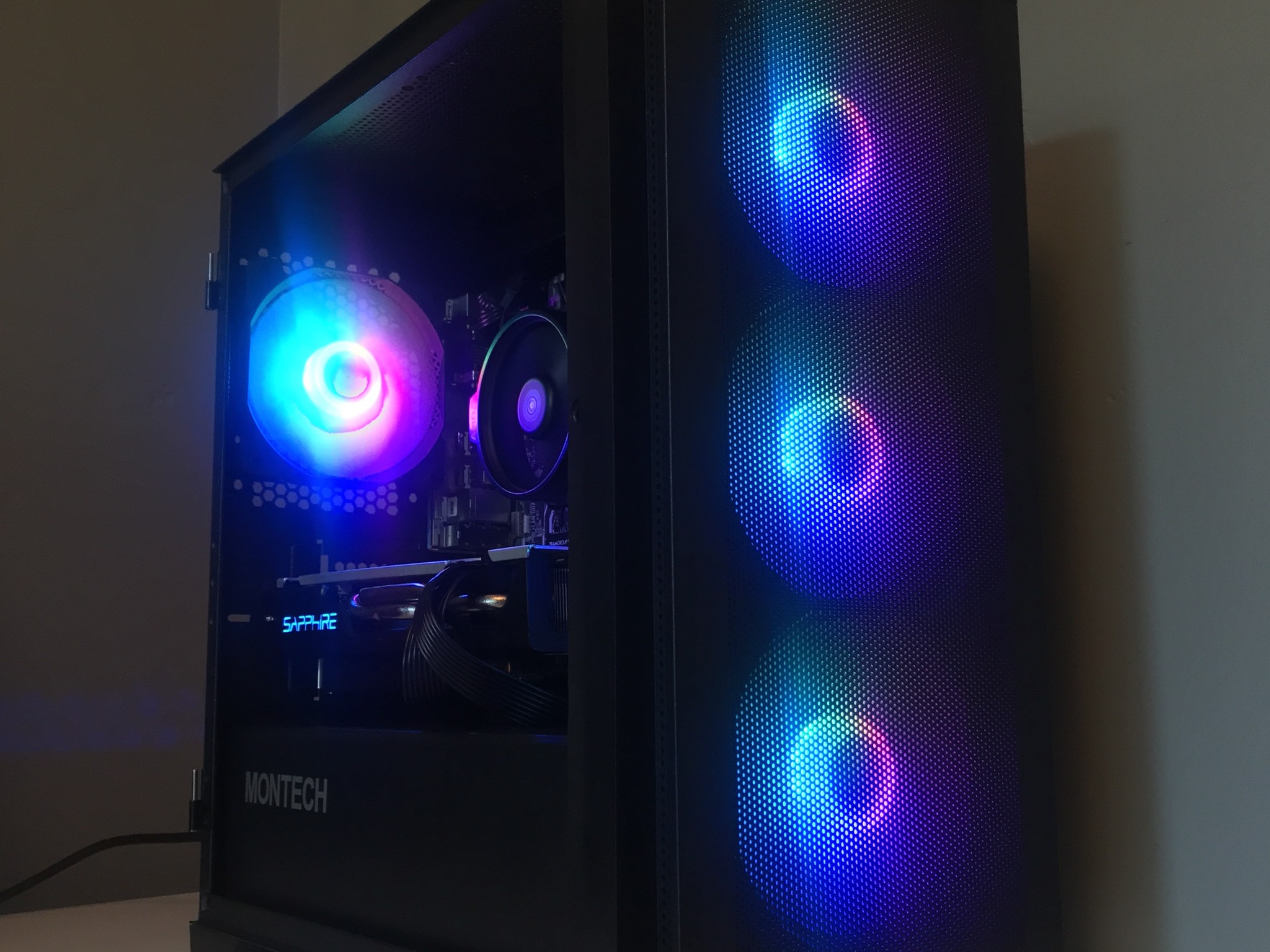 🫐Budget Gaming Computer |WIFI| Ryzen 5 1400 | RX 580 8GB | 16GB RAM | 512GB NVME SSD | Win 10 Pro🫐