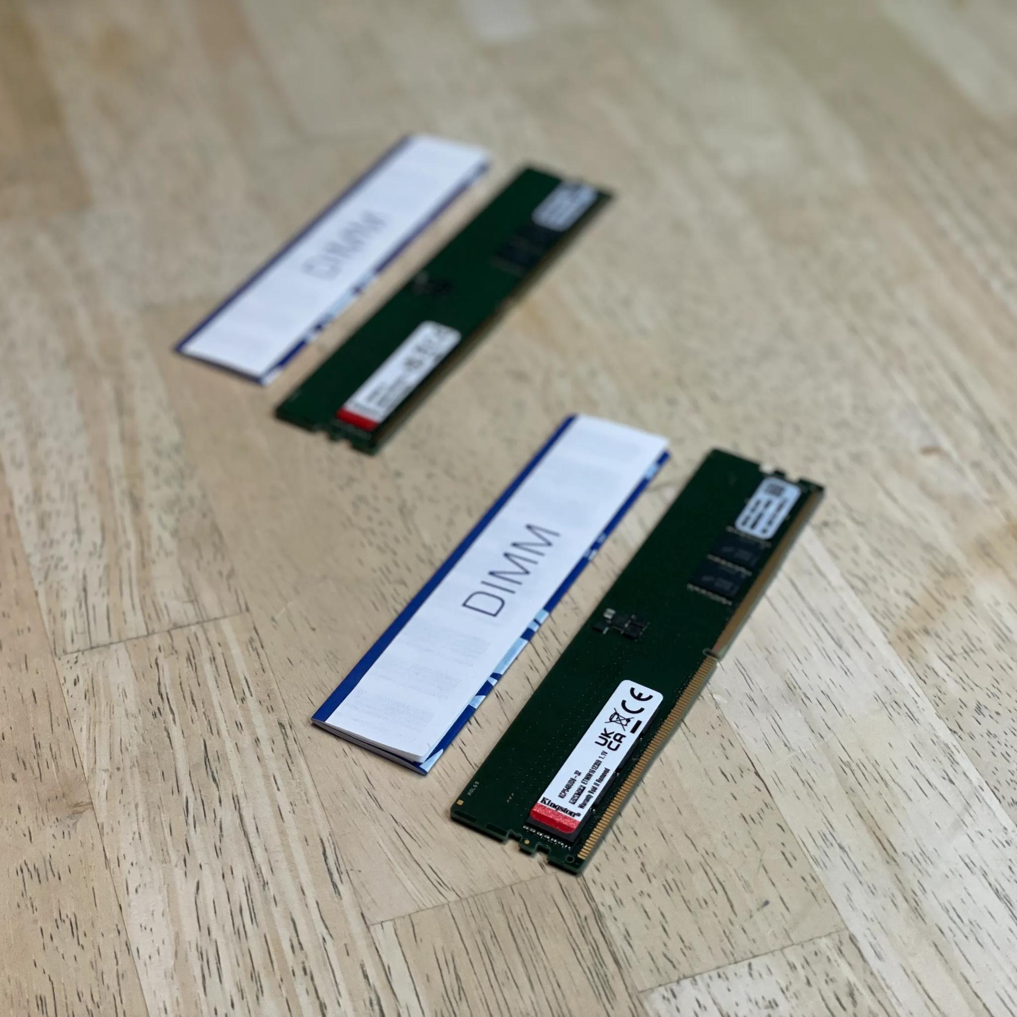 64GB DDR5 (2x32gb) 4800mhz CL40 Kingston (Green)
