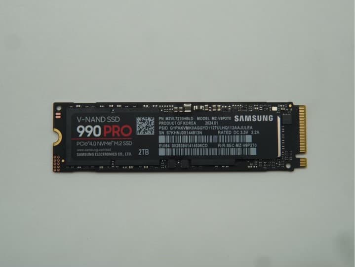 Samsung 990pro 2TB SSD NVME 4.0