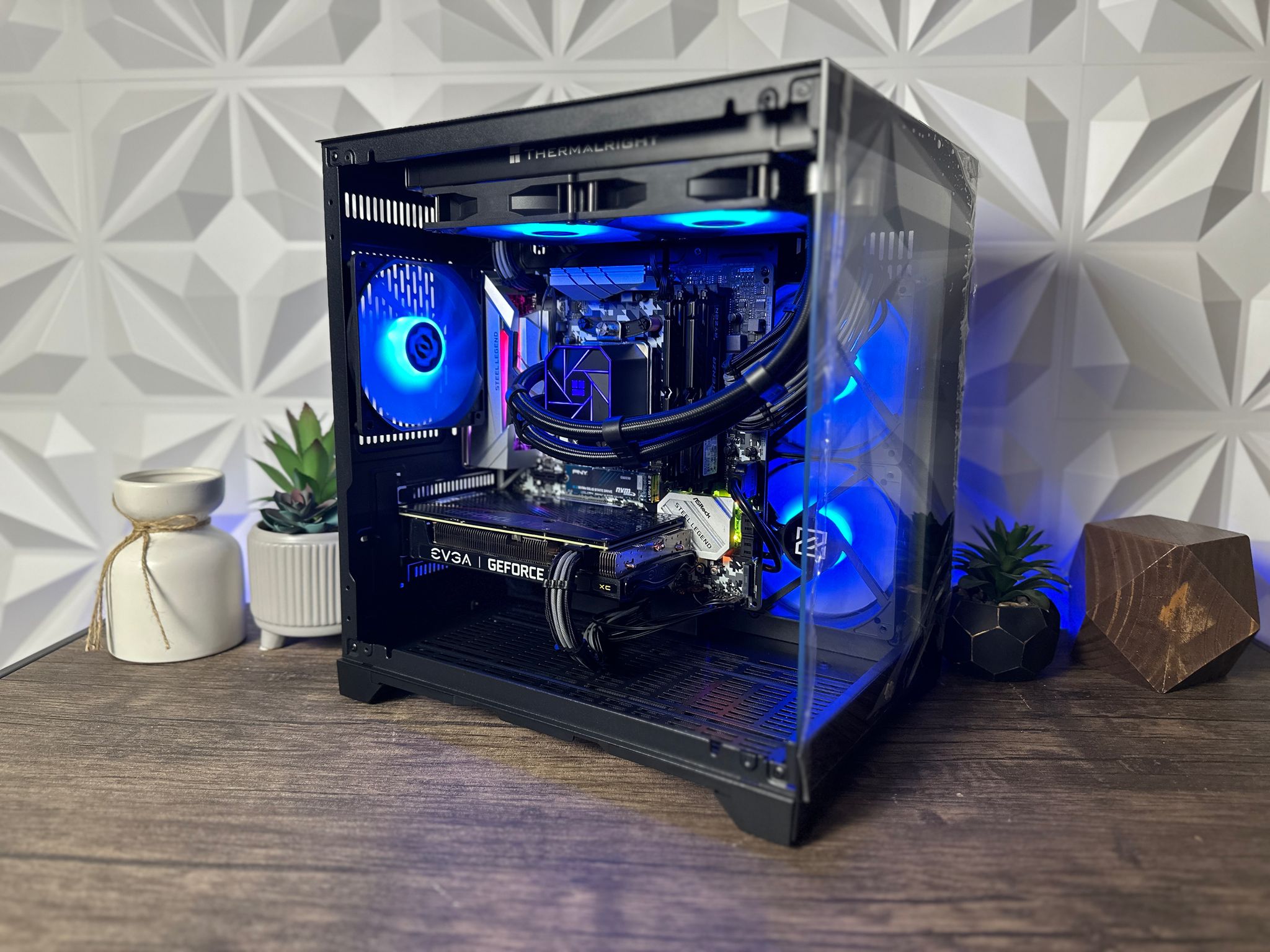 "Grey God" Gaming PC! Ryzen 7 3700x, RTX 3060, 16gb DDR4, 1TB SSD, Full ARGB!