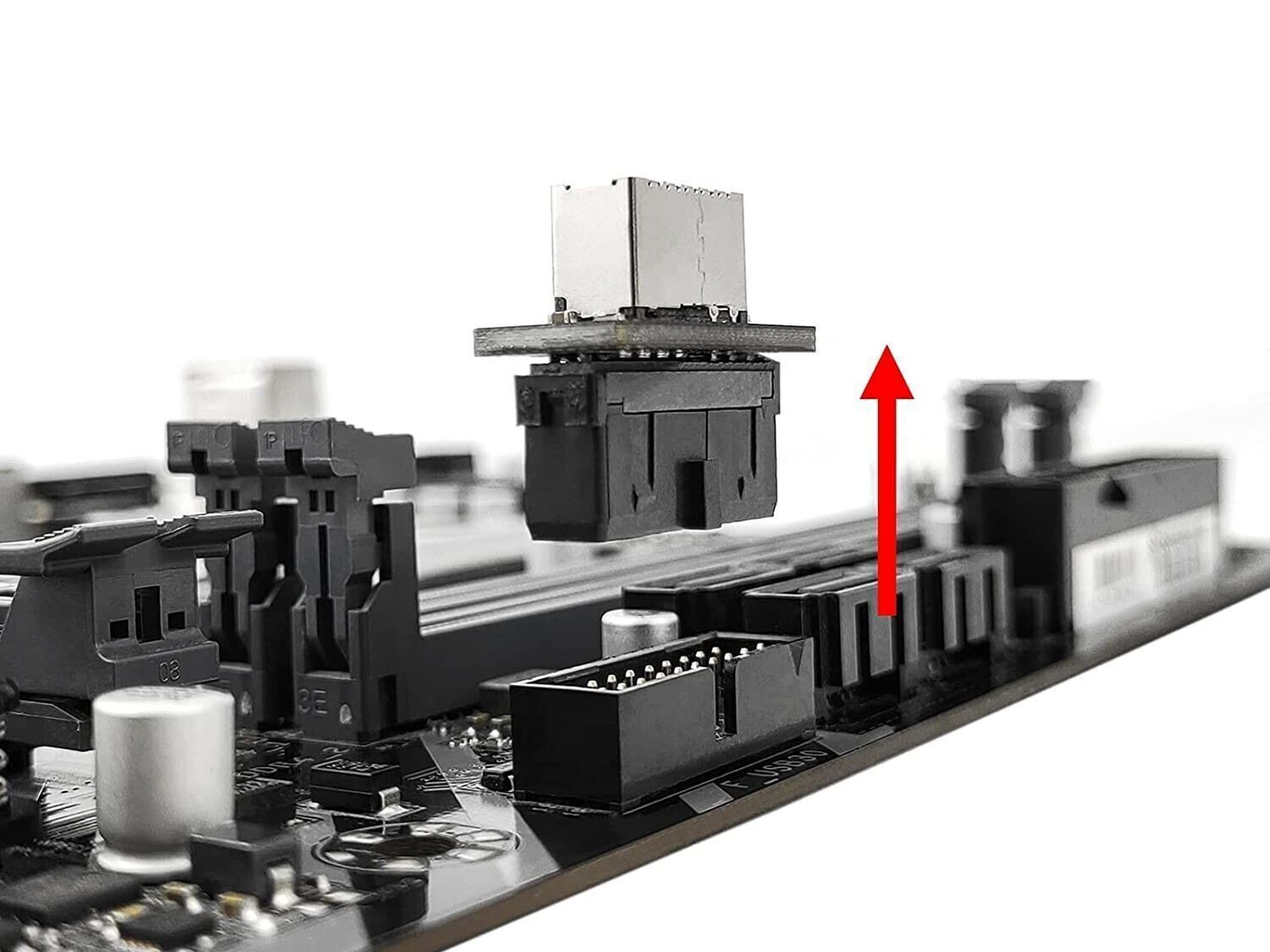 USB 3.0 Internal Header to USB 3.1/3.2 Type C Converter For Computer Motherboard