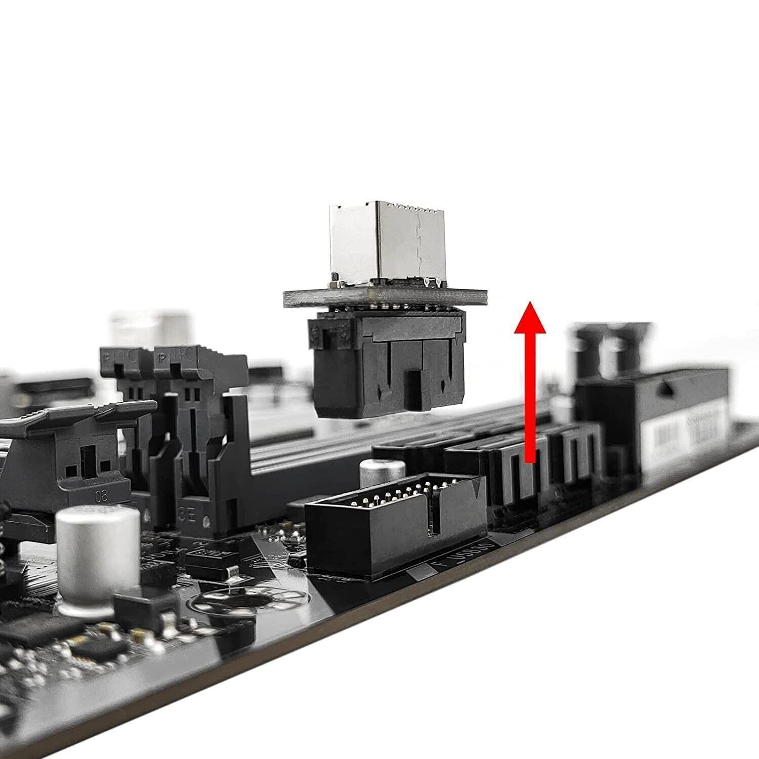 USB 3.0 Internal Header to USB 3.1/3.2 Type C Converter For Computer Motherboard
