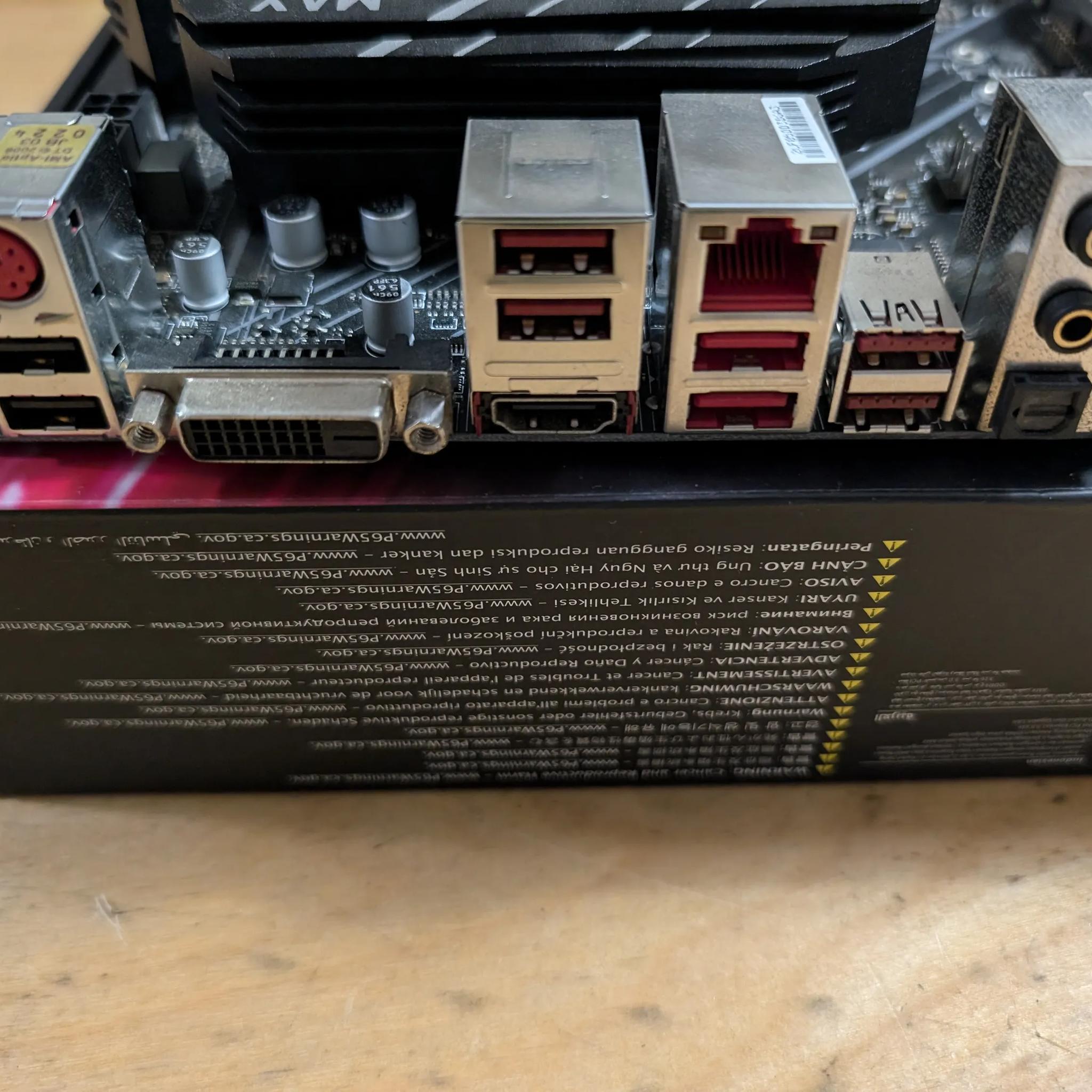 MSI X470 Gaming PLUS MAX ATX AM4 motherboard