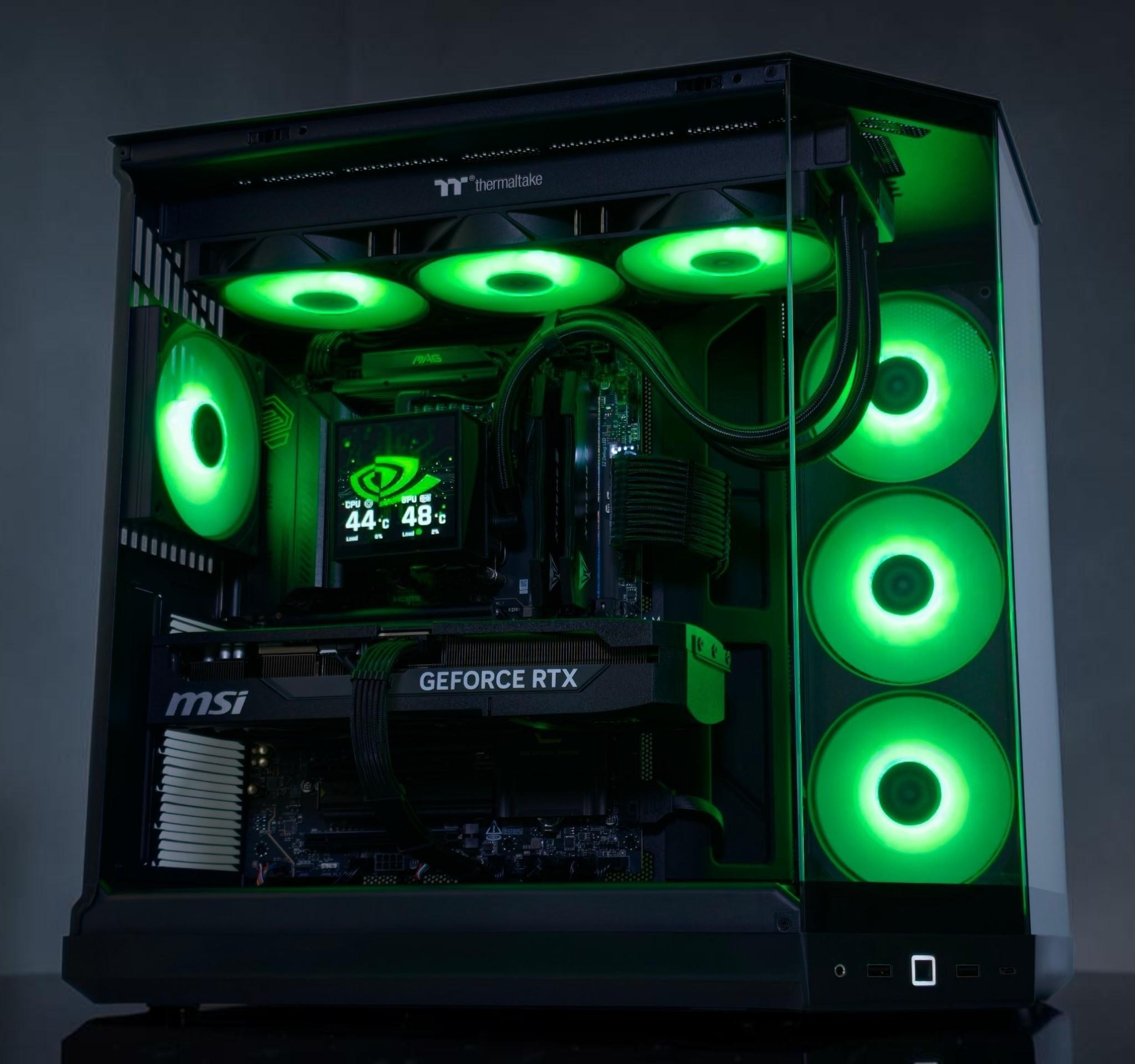 🤖🔋Borg V1⚙️ NVIDIA RTX 5070 Ti 16GB⚙️AMD Ryzen 7 9800X3D⚙️32GB DDR5⚙️2TB NVME