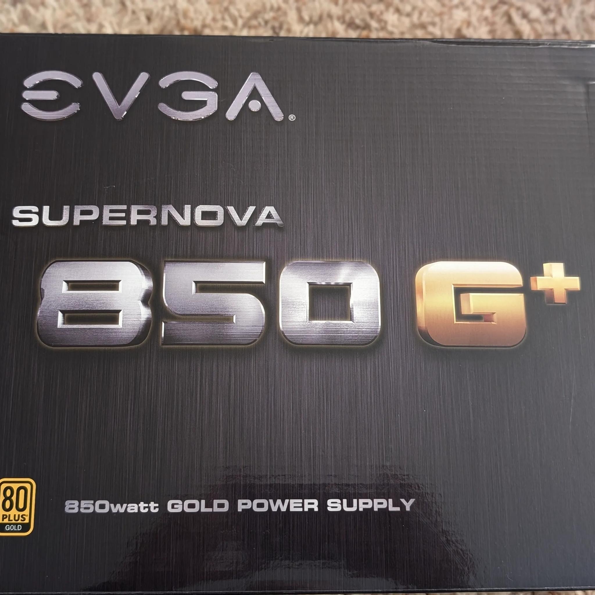 EVGA SuperNOVA 850 G+, 80 Plus Gold 850W, Fully Modular
