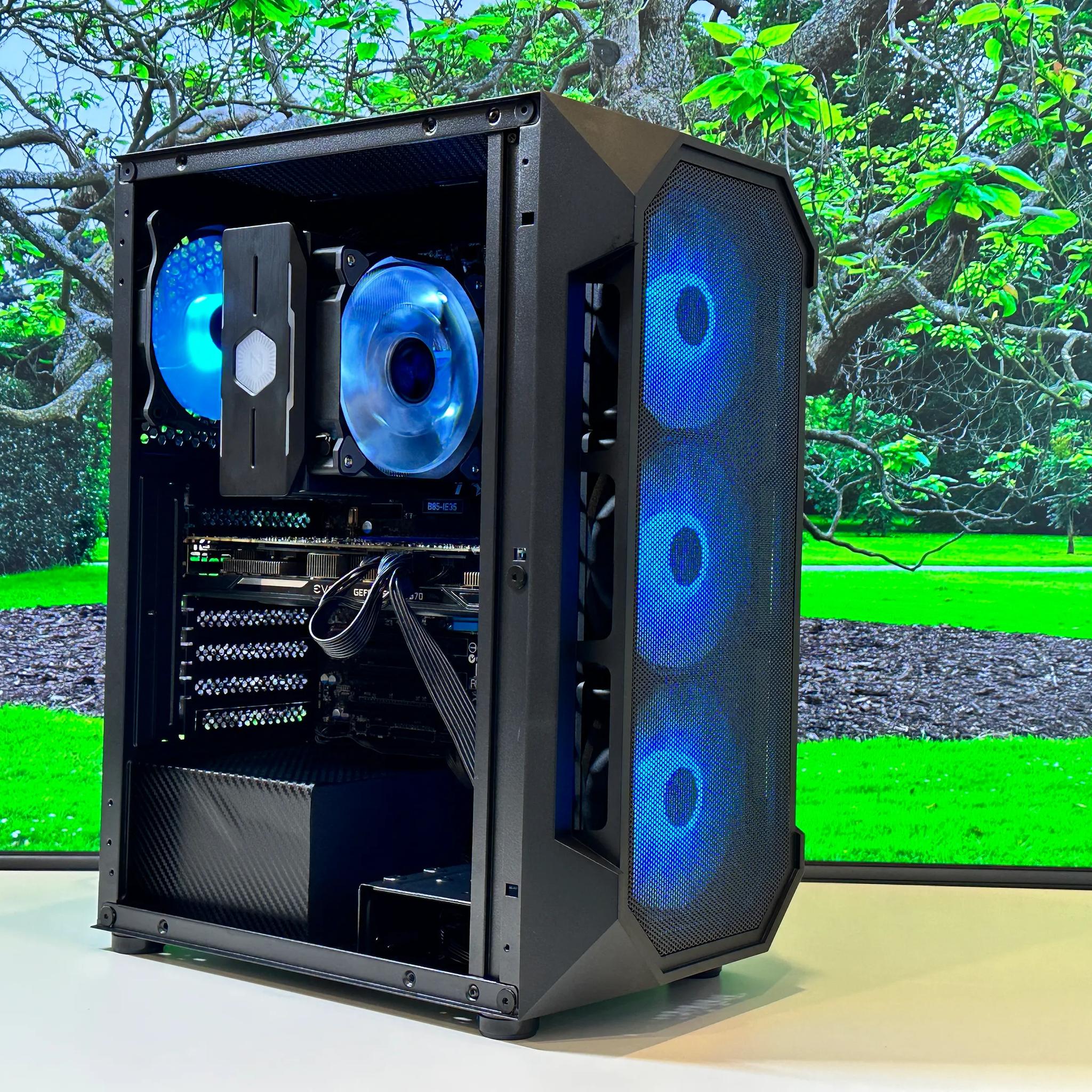 🔫💣For the 💵 💰-Budget Gaming PC-Nvidia GTX 970-Intel Xeon 1270 V3-16GB DDR4 RAM-500GB SSD