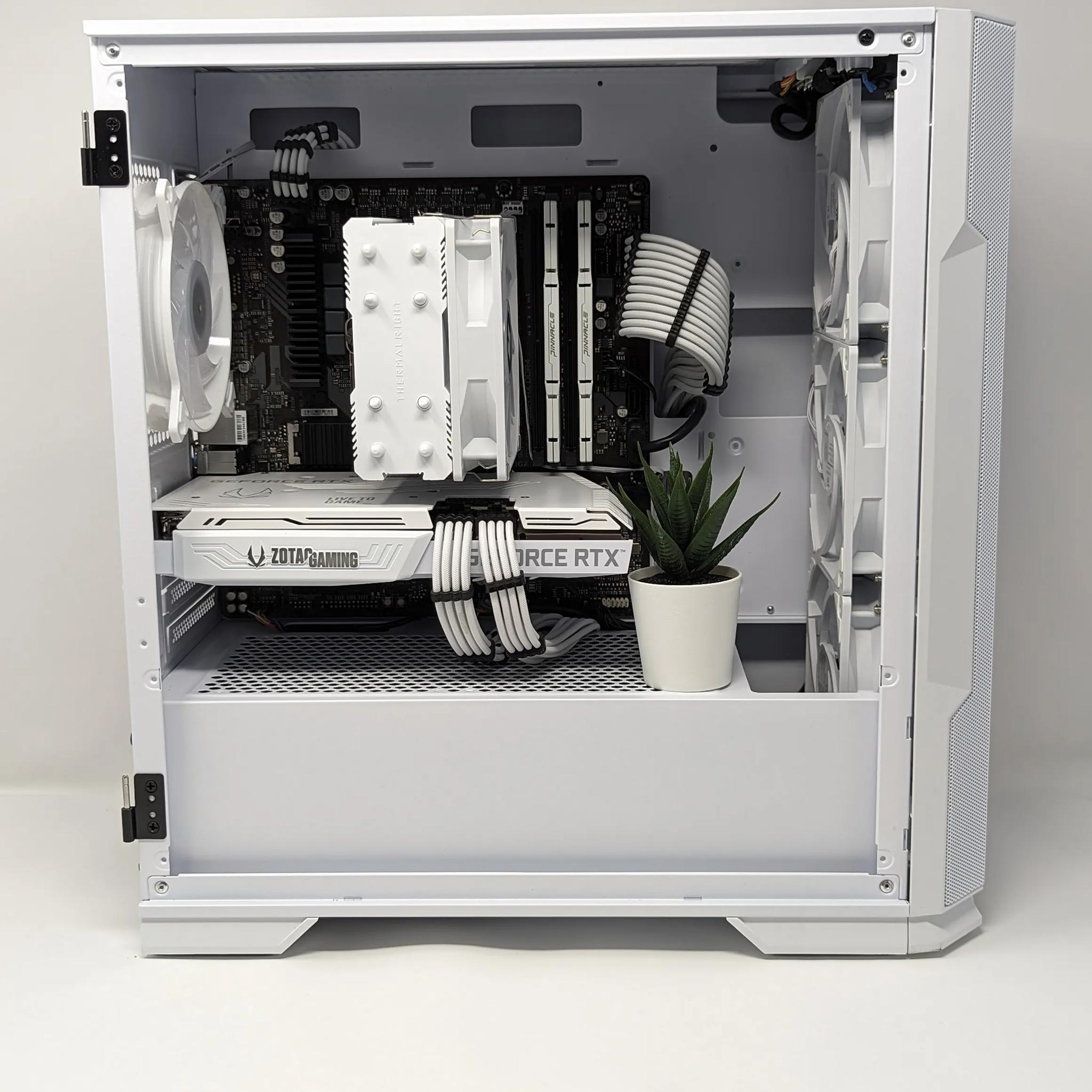 Glacier Legend | Nvidia RTX 3060 | Intel i3-13100f | 16gb RAM | MSI M461 1TB Gen 4 NVMe SSD