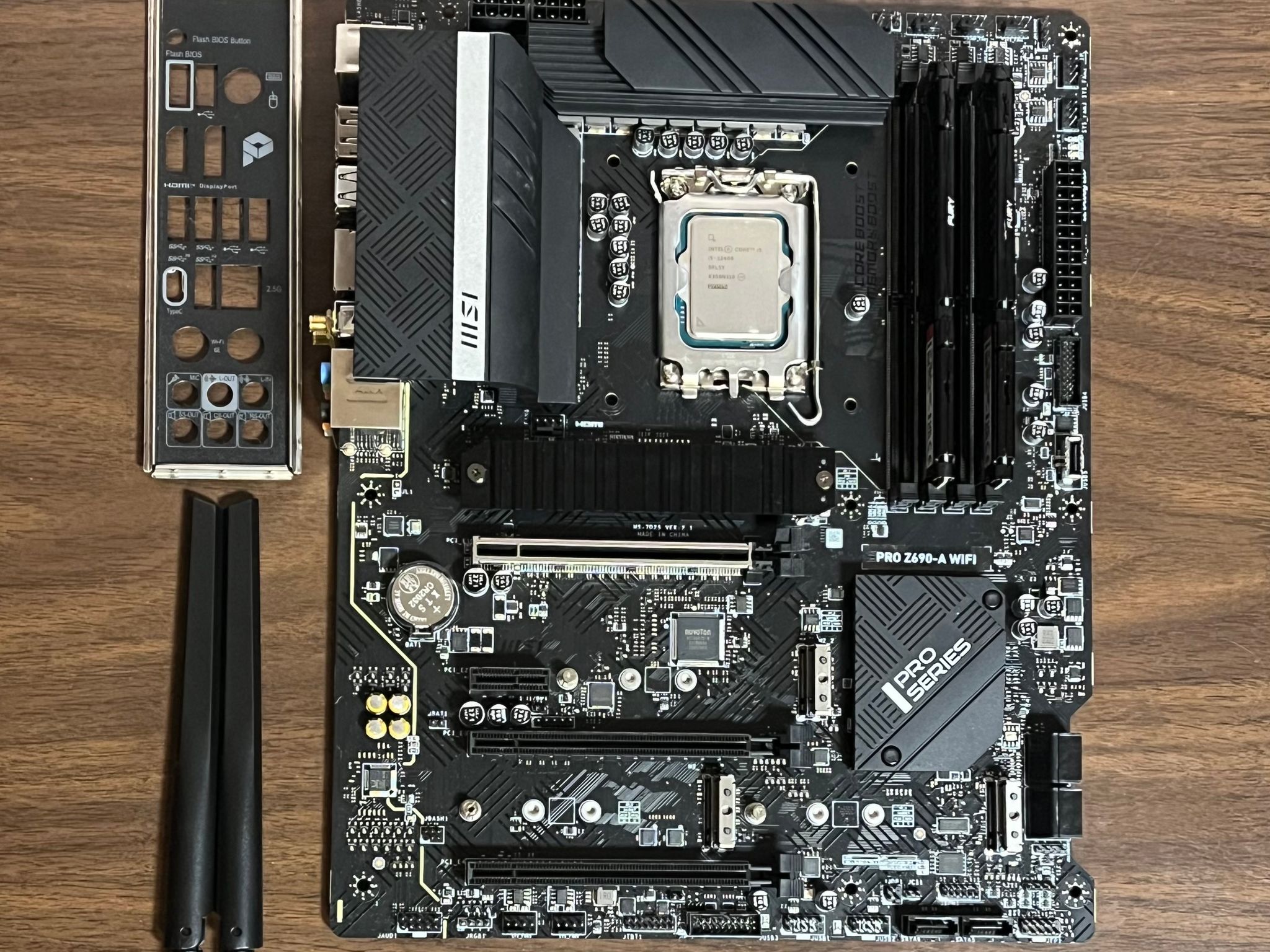I5-12400 | MSI Pro Z690-A Motherboard | 32GB DDR5