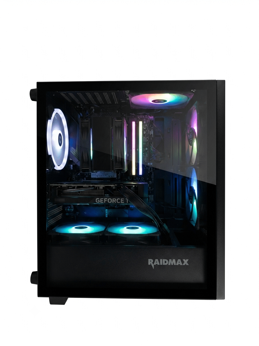 GeForce RTX 4060 Ti Custom Gaming PC - Ryzen 5 7600X, 1TB NVMe SSD