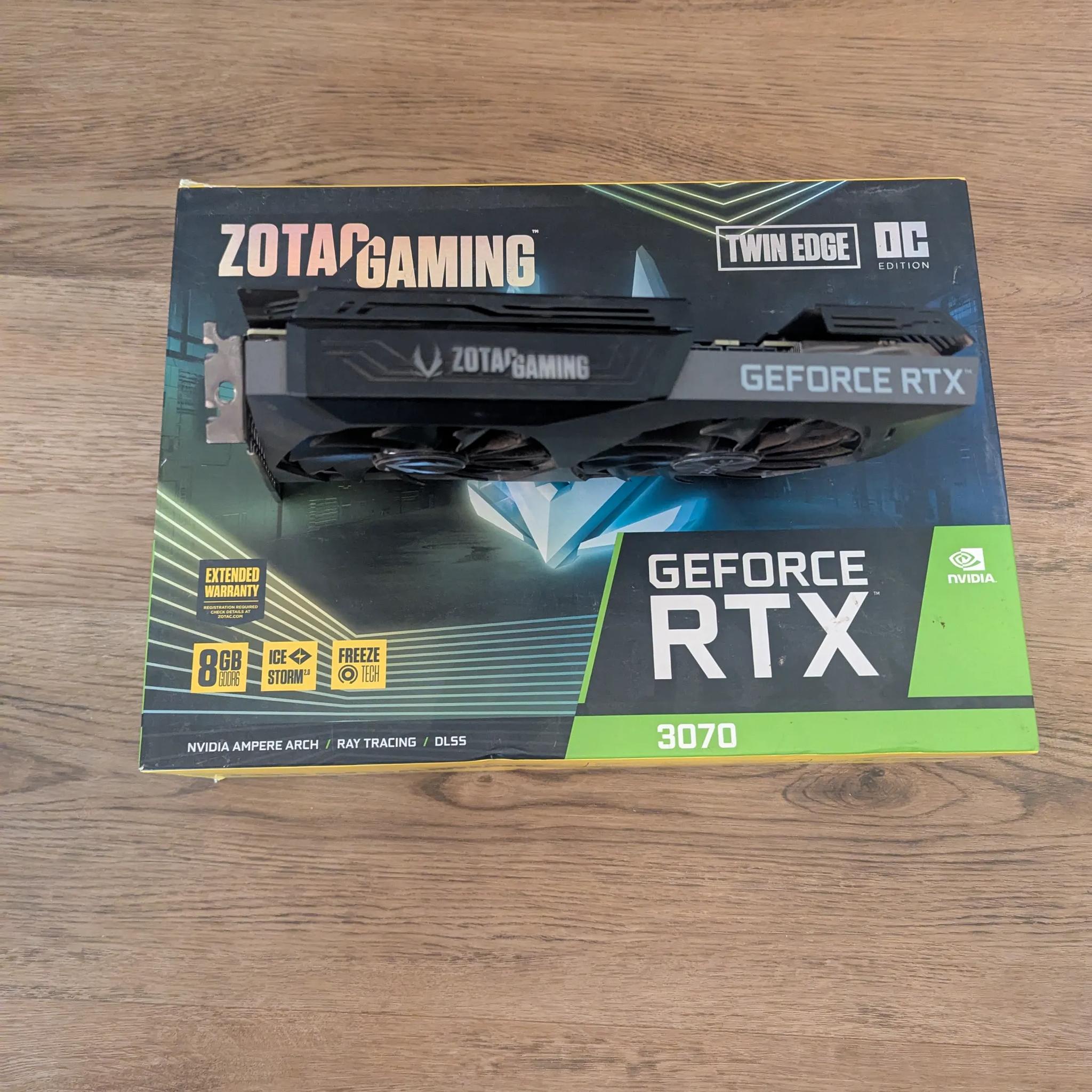 ⚡ Zotac RTX 3070 Twin Edge OC – 1440p Gaming Powerhouse | Compact & Efficient 🎮