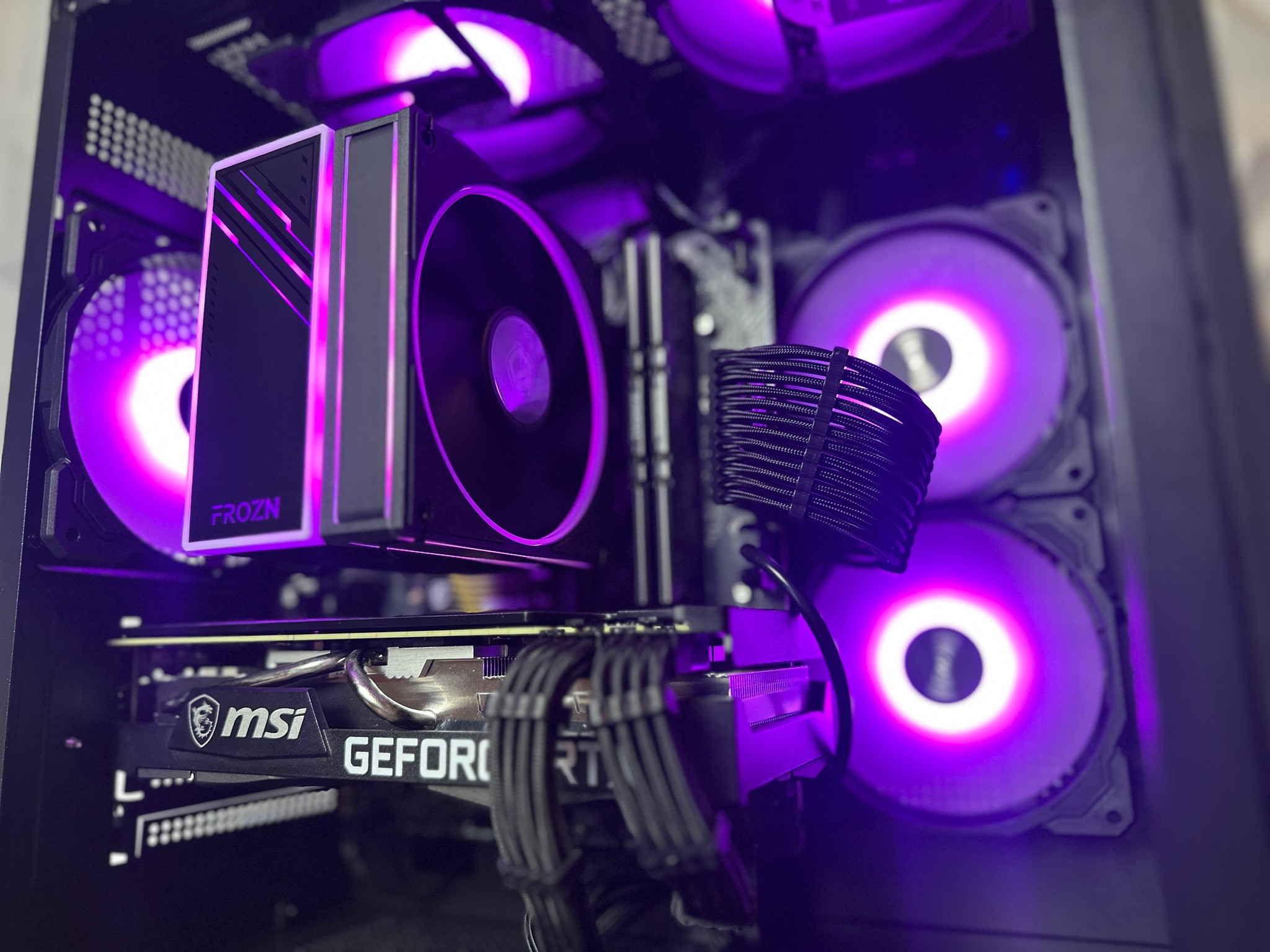🖤Morado⚛️ Gaming PC! | i5 12600KF | RTX 3070 | 32GB DDR4 | 1TB NVME M.2 SSD | - Full ARGB