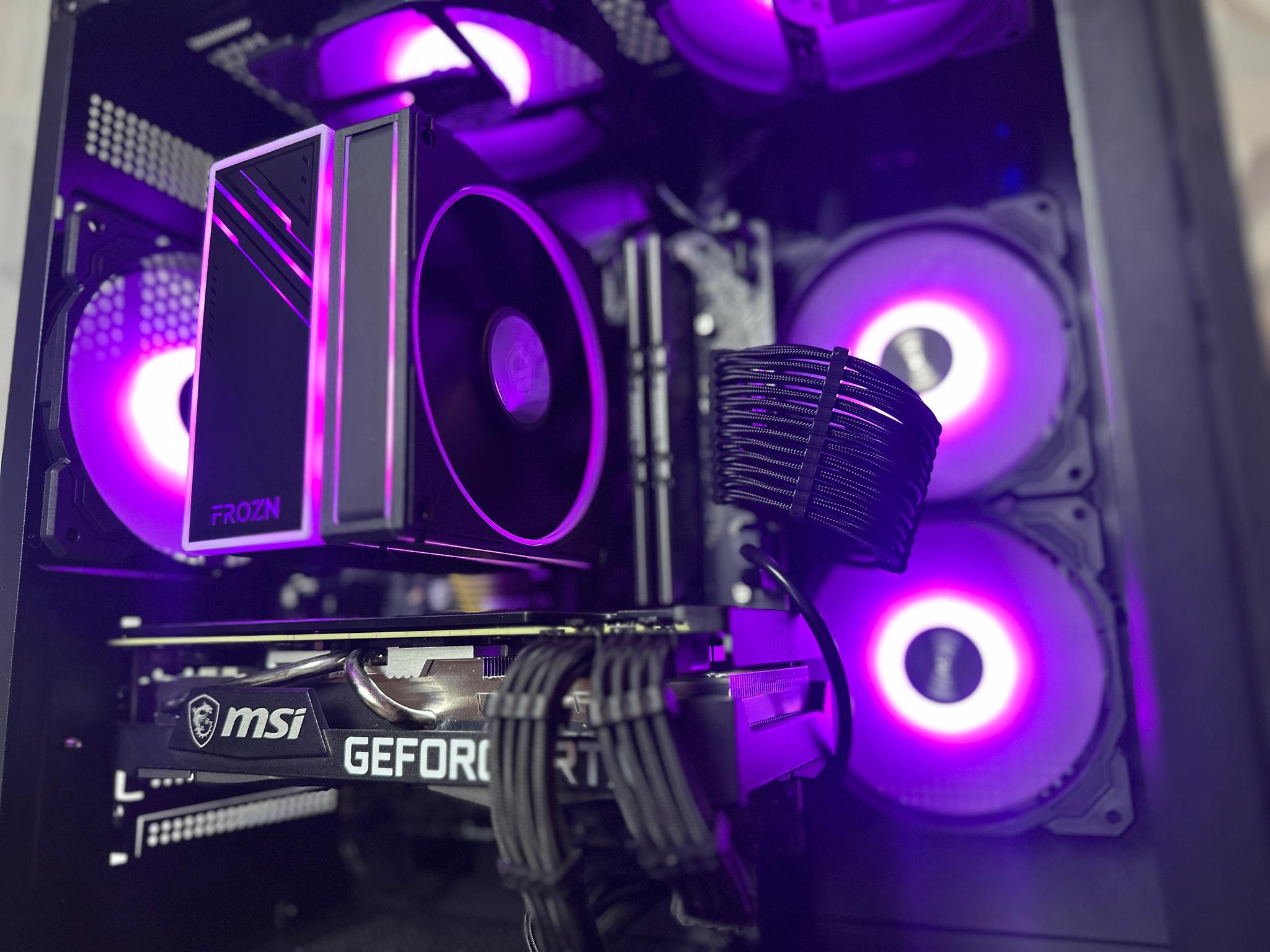 🖤Morado⚛️ Gaming PC! | i5 12600KF | RTX 3070 | 32GB DDR4 | 1TB NVME M.2 SSD | - Full ARGB