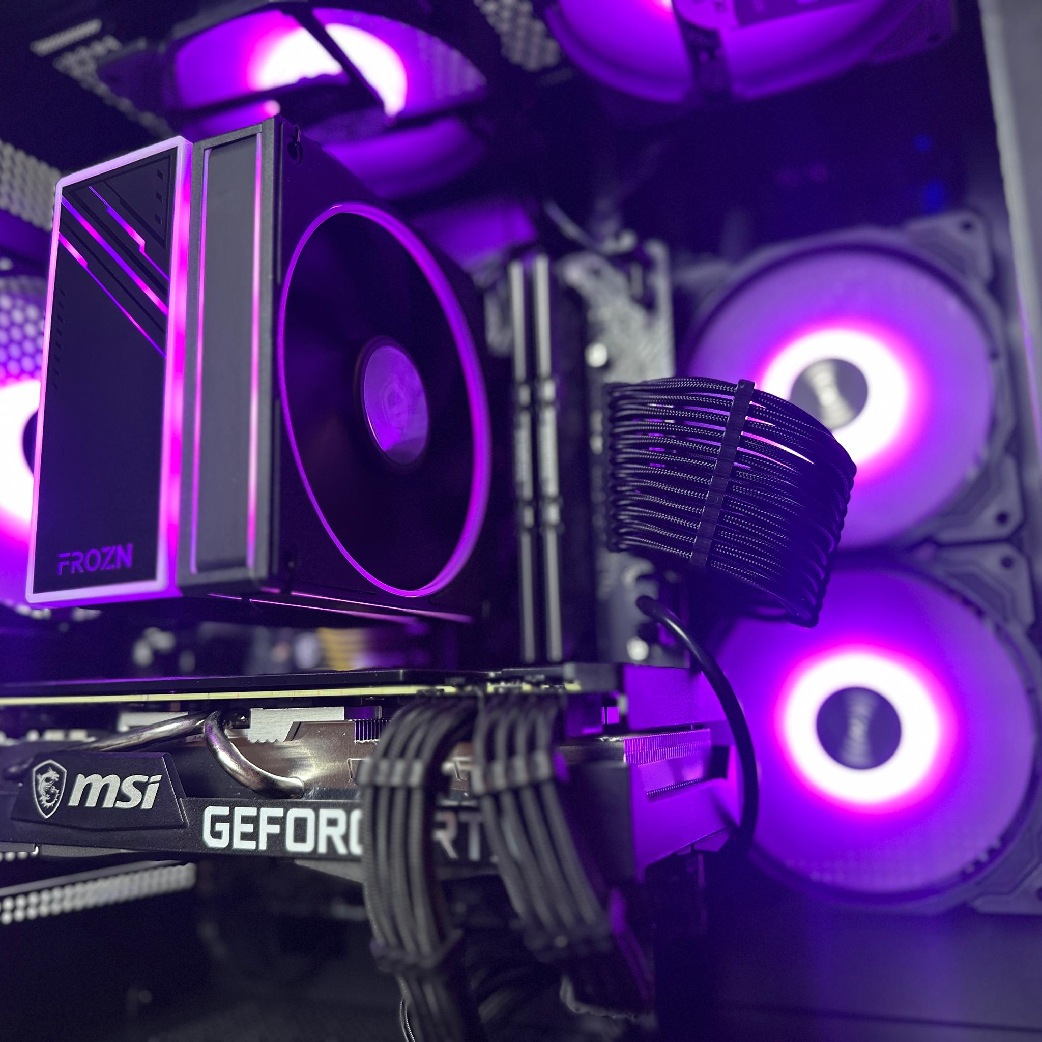 🖤Morado⚛️ Gaming PC! | i5 12600KF | RTX 3070 | 32GB DDR4 | 1TB NVME M.2 SSD | - Full ARGB