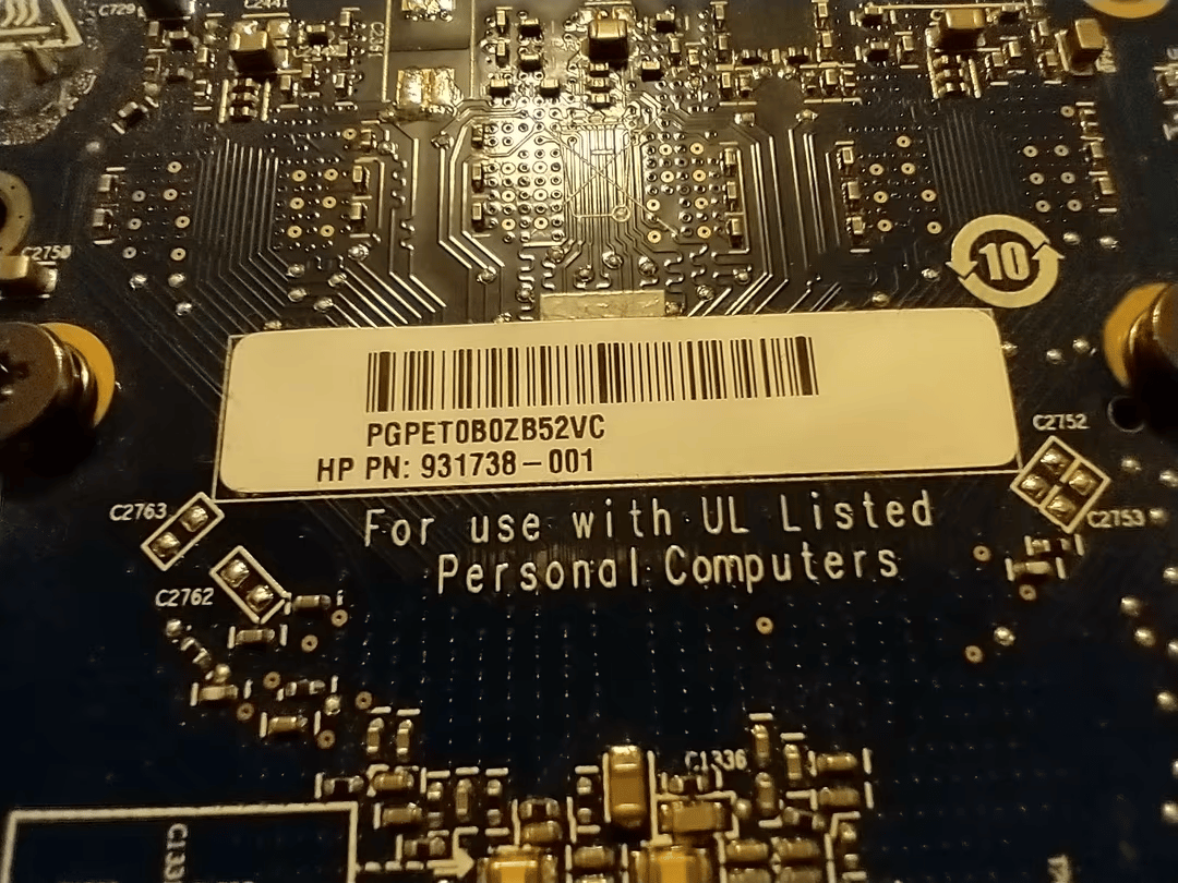 HP AMD Radeon RX 580 4GB DDR5