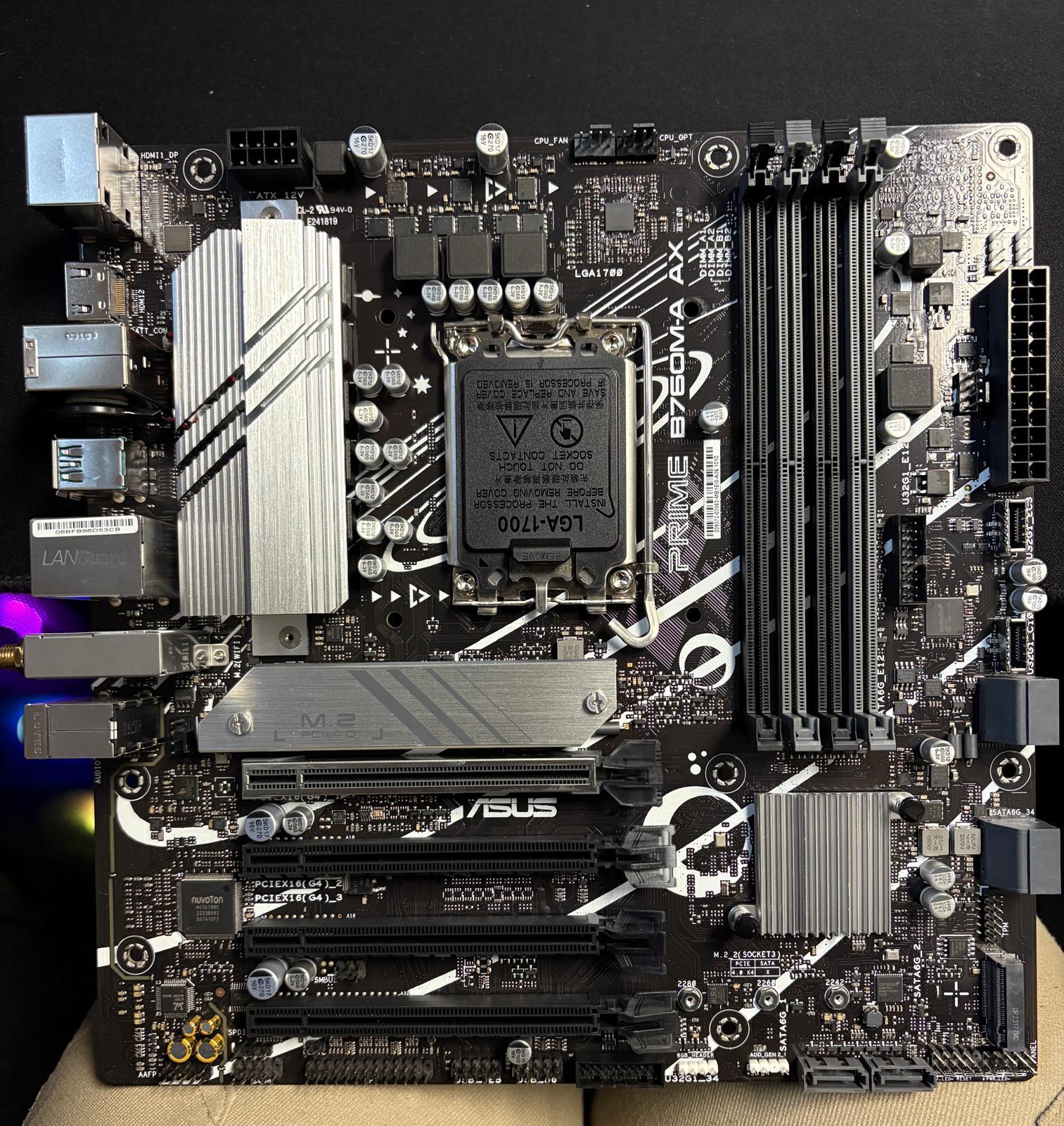 USED & FUNCTION GOOD - Asus Prime B760M-A AX