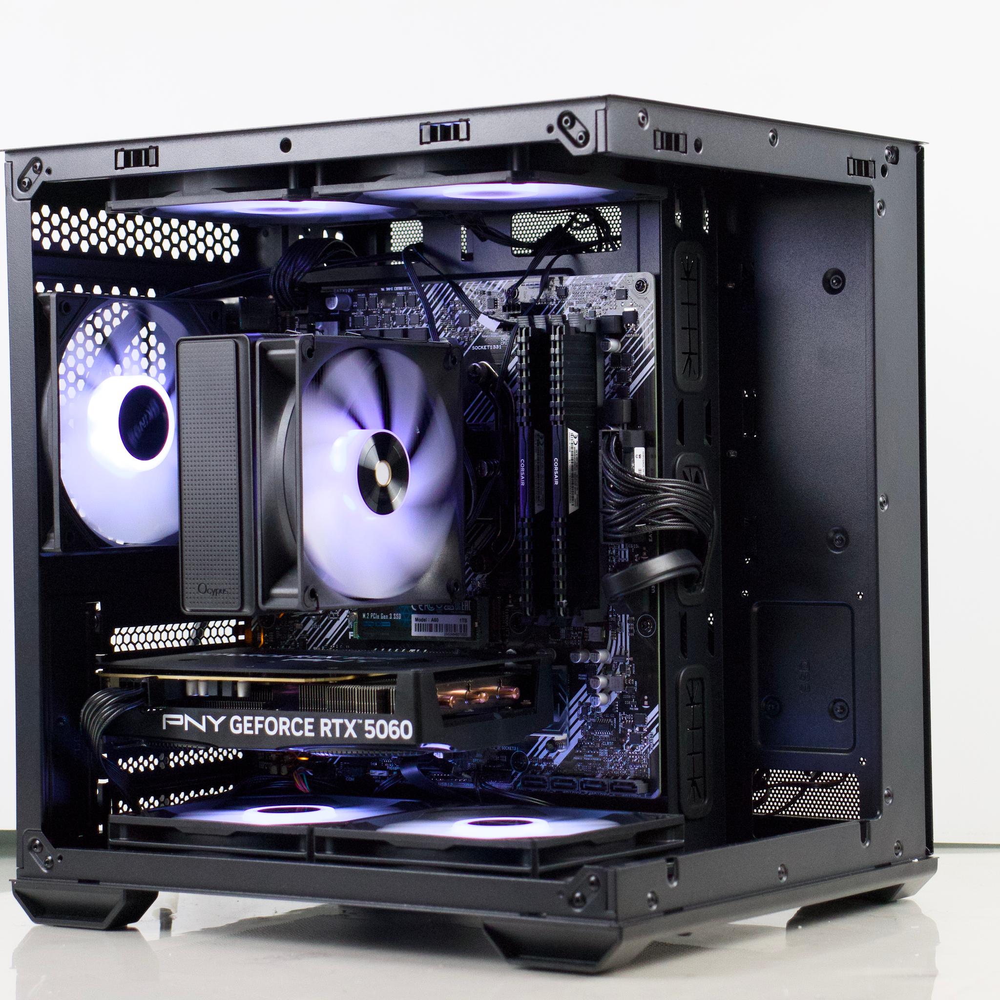 RGB Gaming PC 🔥RTX 5060, Ryzen 7 3700X, 32GB RAM, 1TB SSD, WiFi, BlueTooth 🔥 1440P/1080P Beast