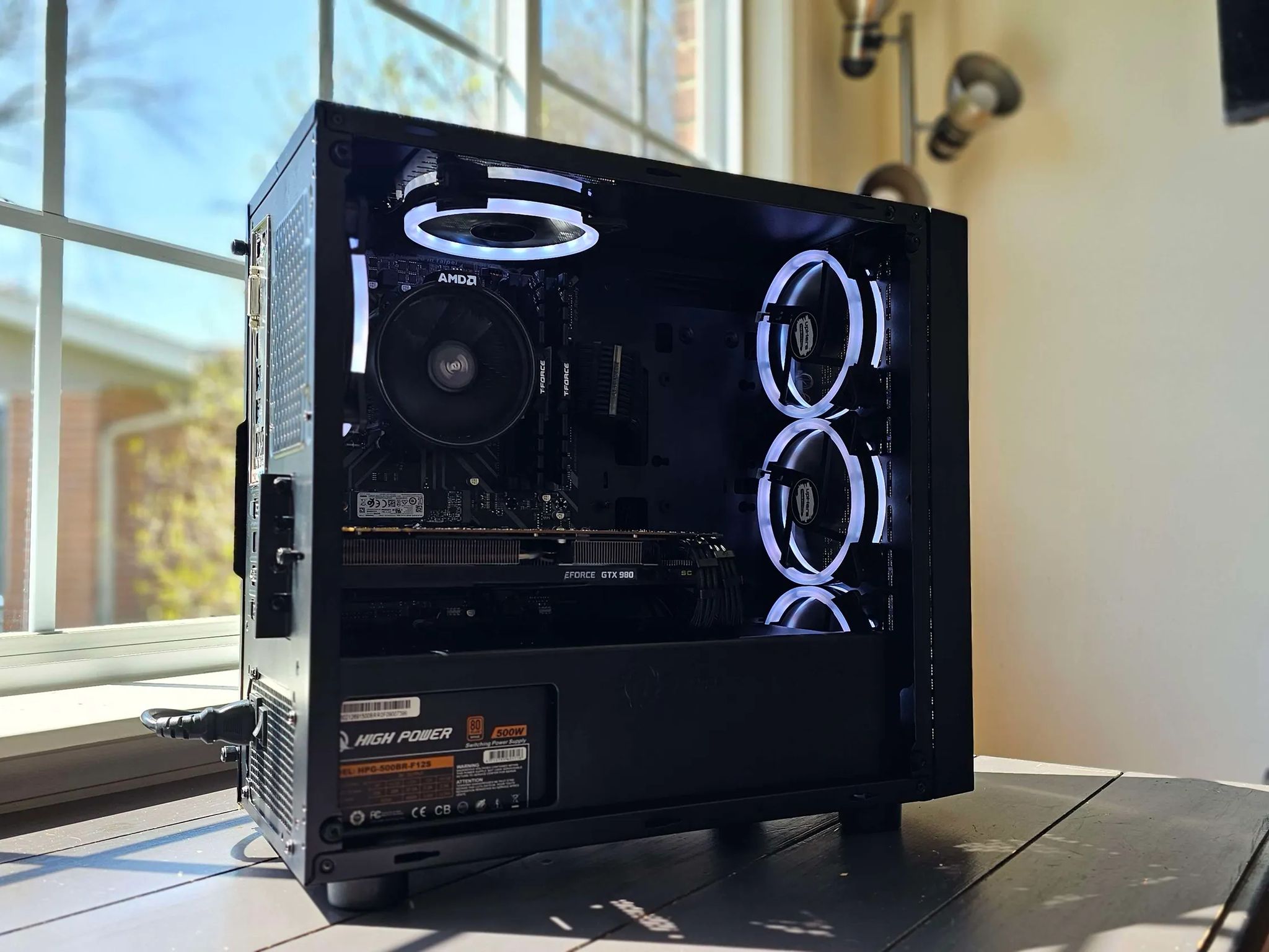 Yin ☯ R7 2700 Gtx 980 Gaming Pc