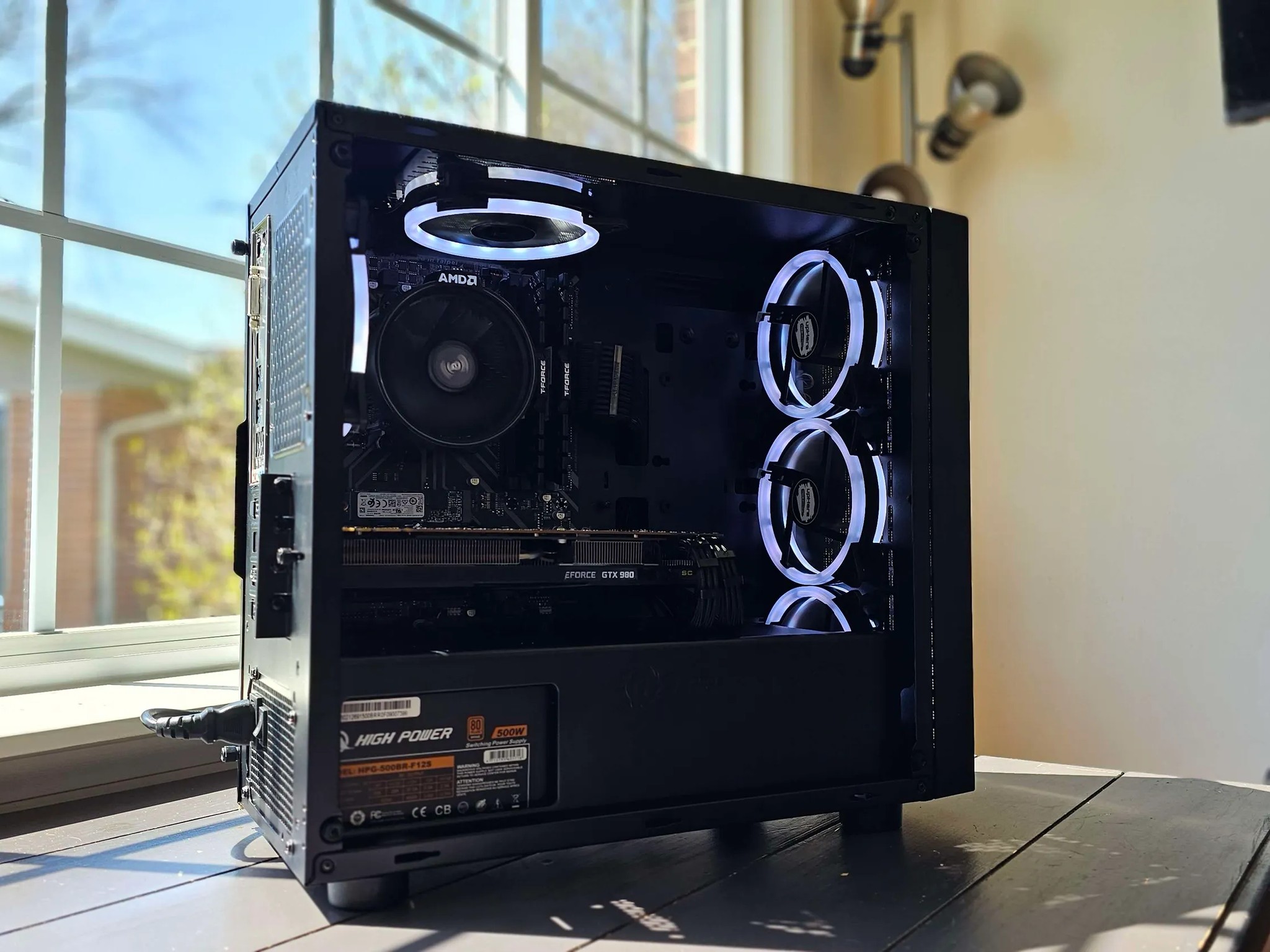 Yin ☯ R7 2700 Gtx 980 Gaming Pc