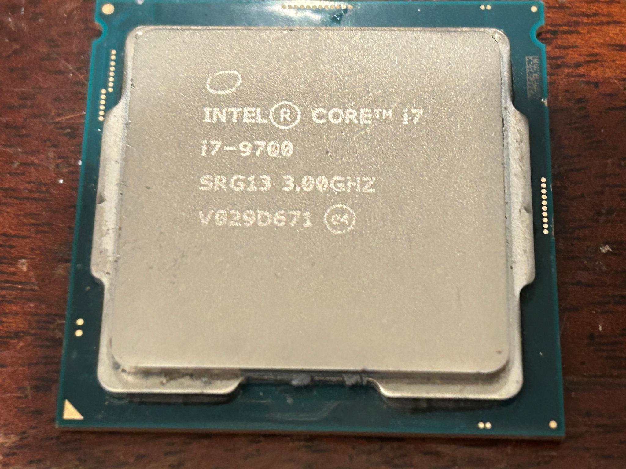 Intel Core i7-9700 Octa-Core 3 GHz Desktop Processor LGA 1151