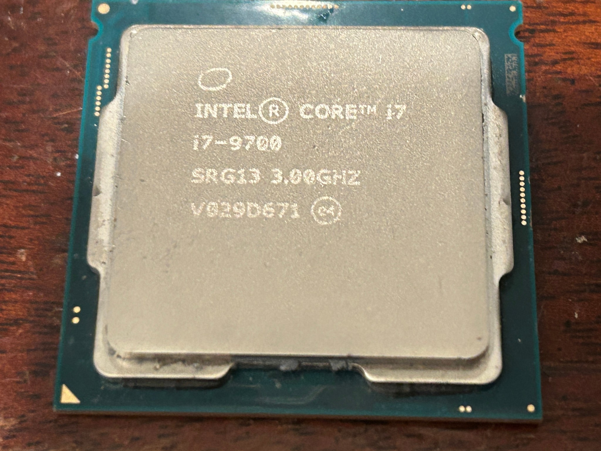Intel Core i7-9700 Octa-Core 3 GHz Desktop Processor LGA 1151