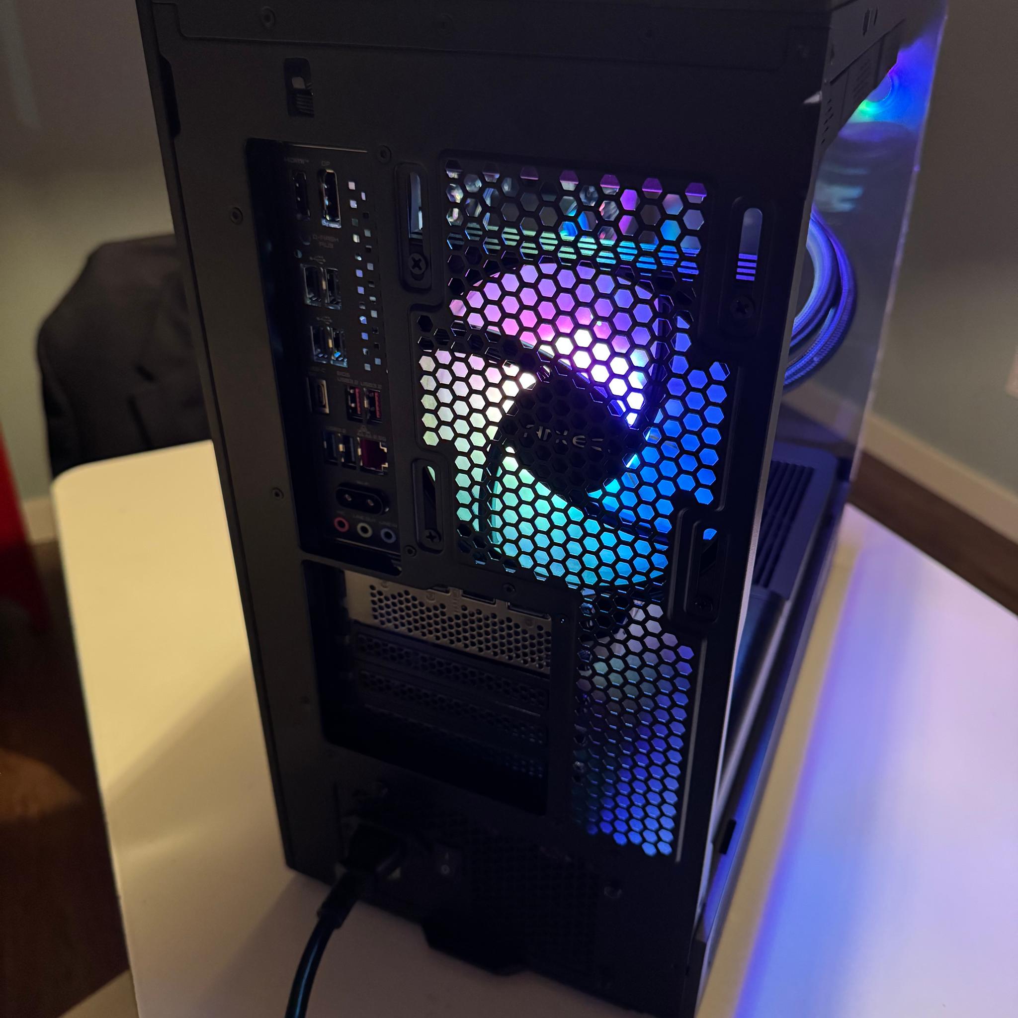 Dark Apex  | Custom Gaming PC | RTX 4060  - R5 7600X - 16GB Ram - 1TB Nvme