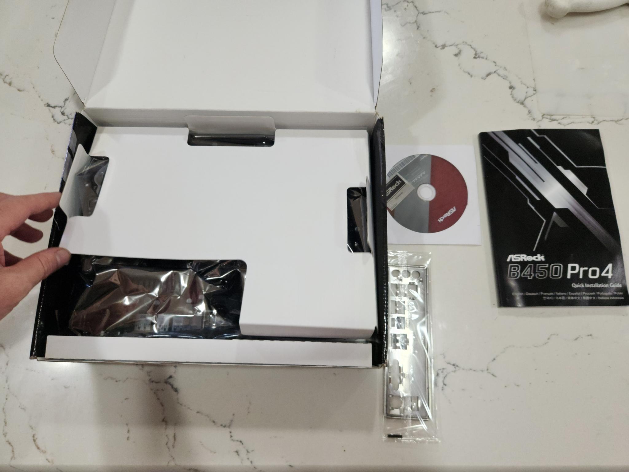 ASROCK B450 PRO4 AM4 MOTHERBOARD