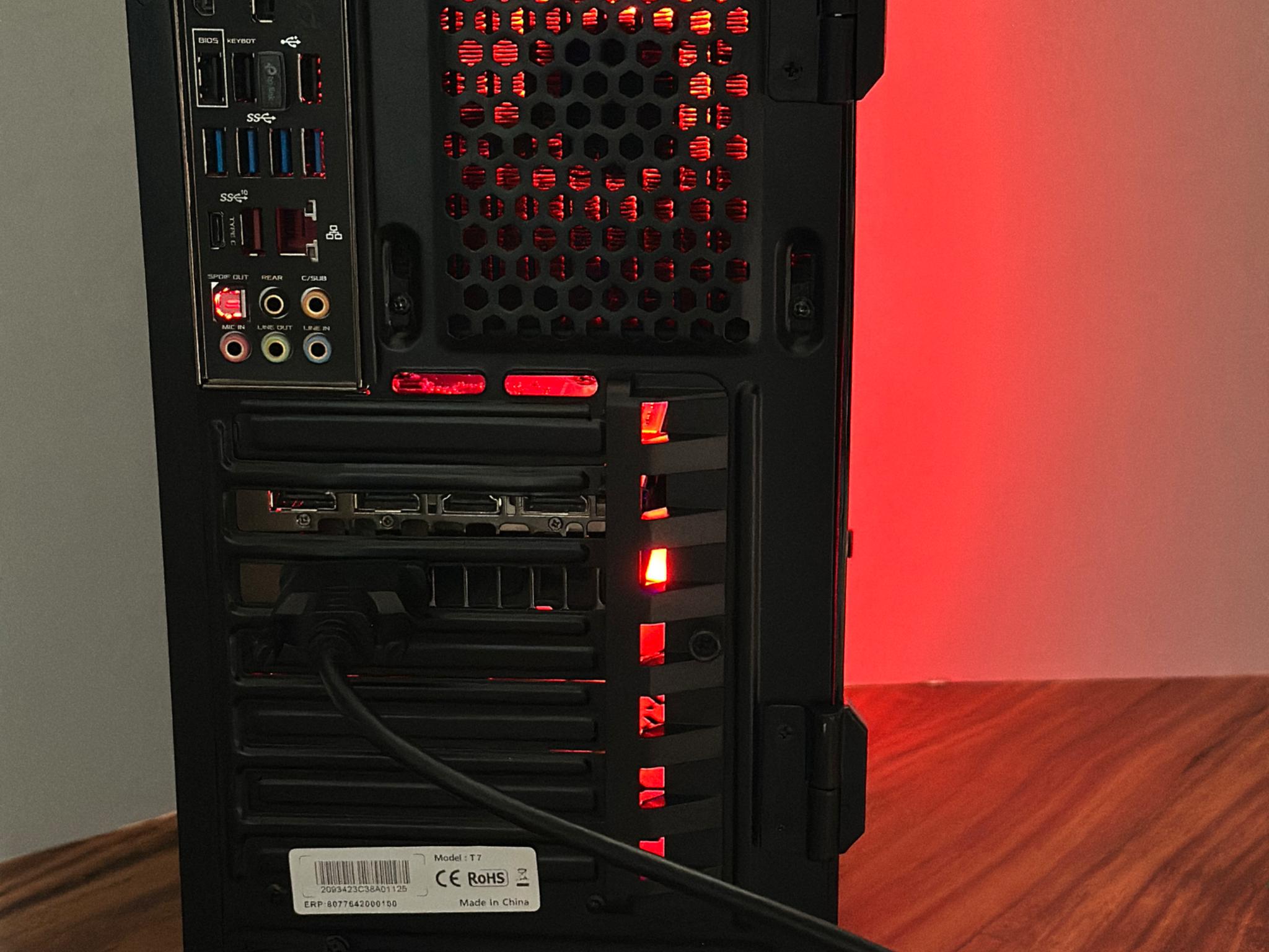 ゲーミングPC】Intel Core i7-10700/メモリ16GB/RTX3070/M.2 SSD 256GB 