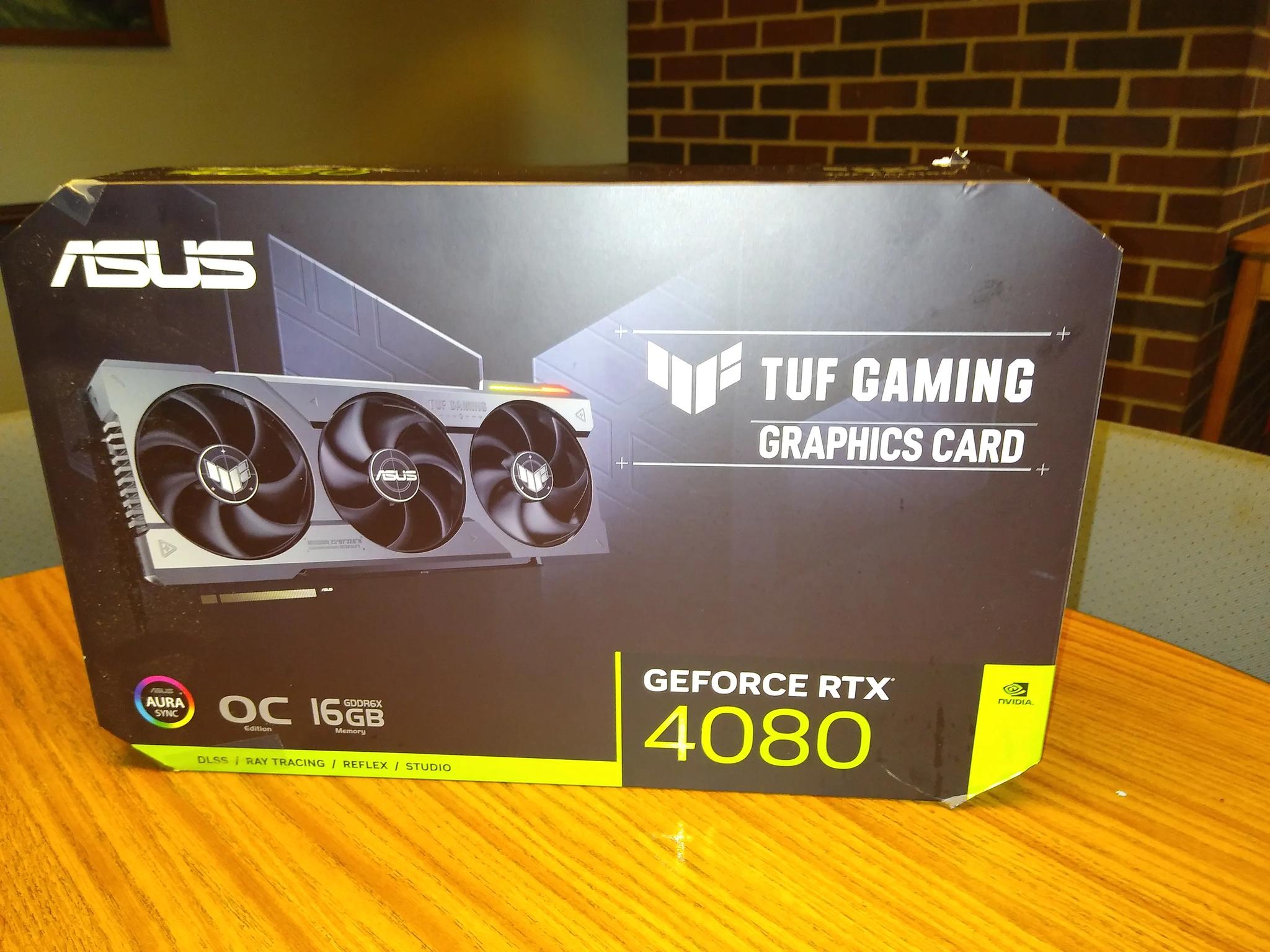 Like New Asus TUF 4080 OC edition. (Not a Super)