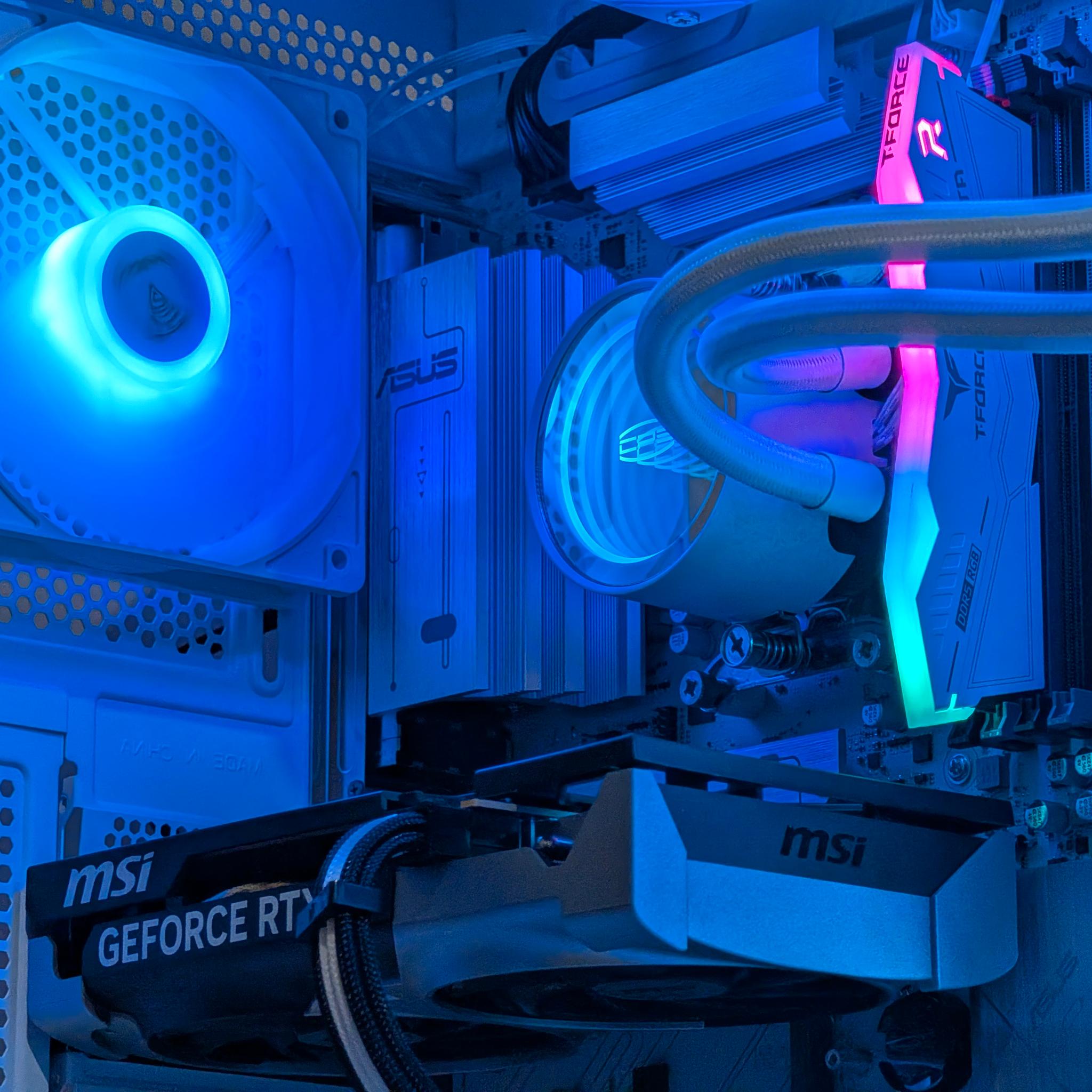 🌈🤍Ryzen 5 7600x | RTX 5060 | 16GB DDR5 | 1TB SSD | Gaming PC🤍🌈