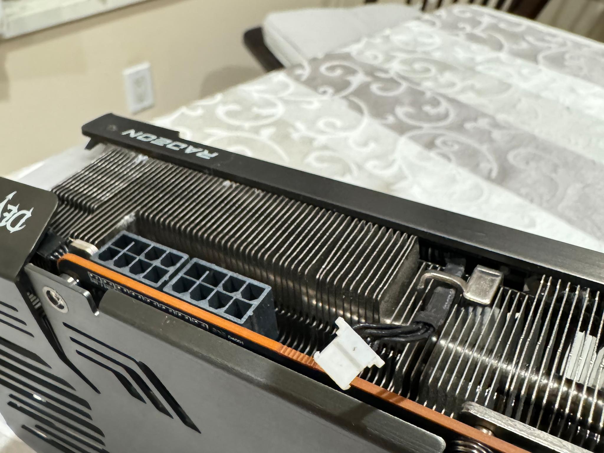 FOR PARTS/AS IS Powercolor AMD RX 6800XT 16GB Red Devil OC Model