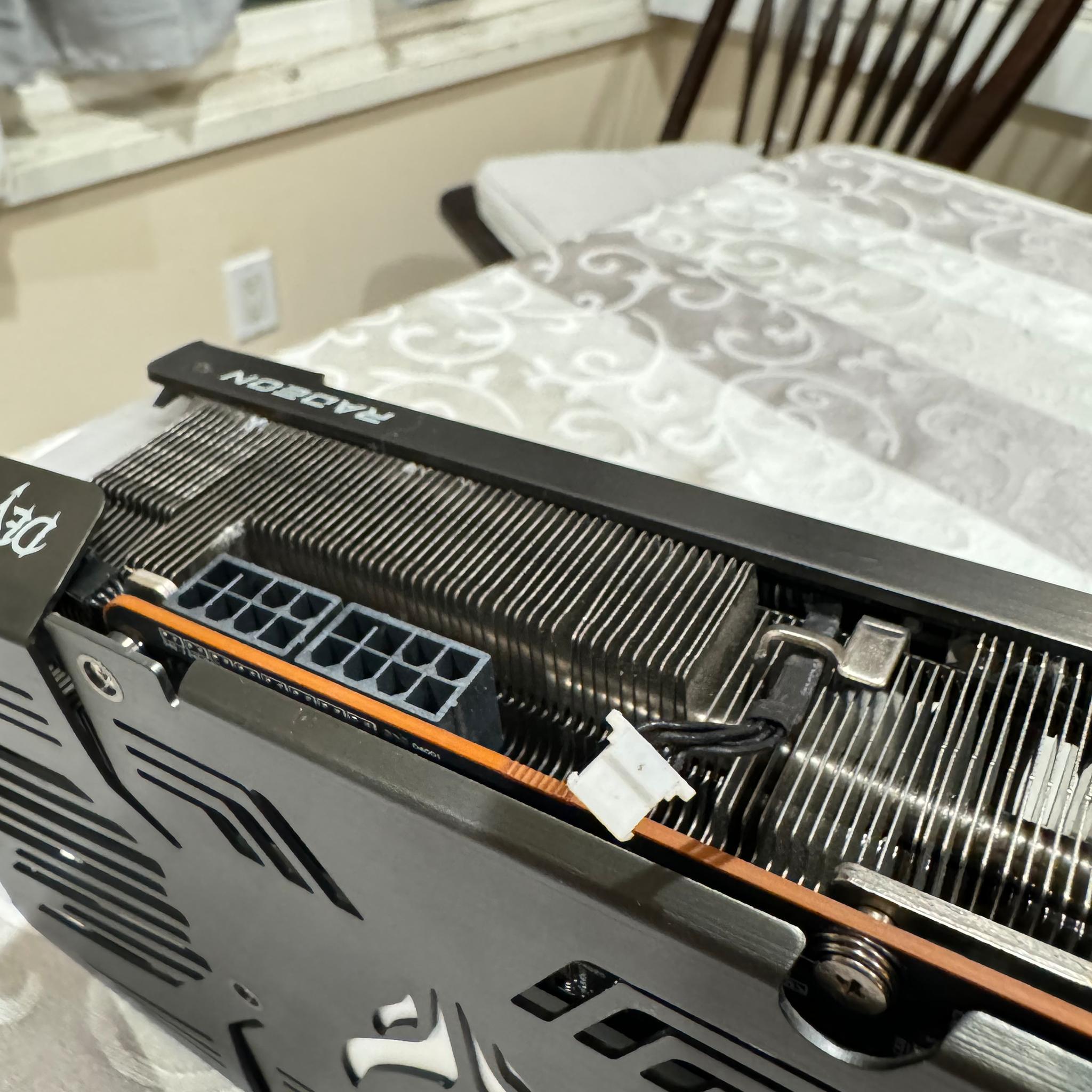 FOR PARTS/AS IS Powercolor AMD RX 6800XT 16GB Red Devil OC Model