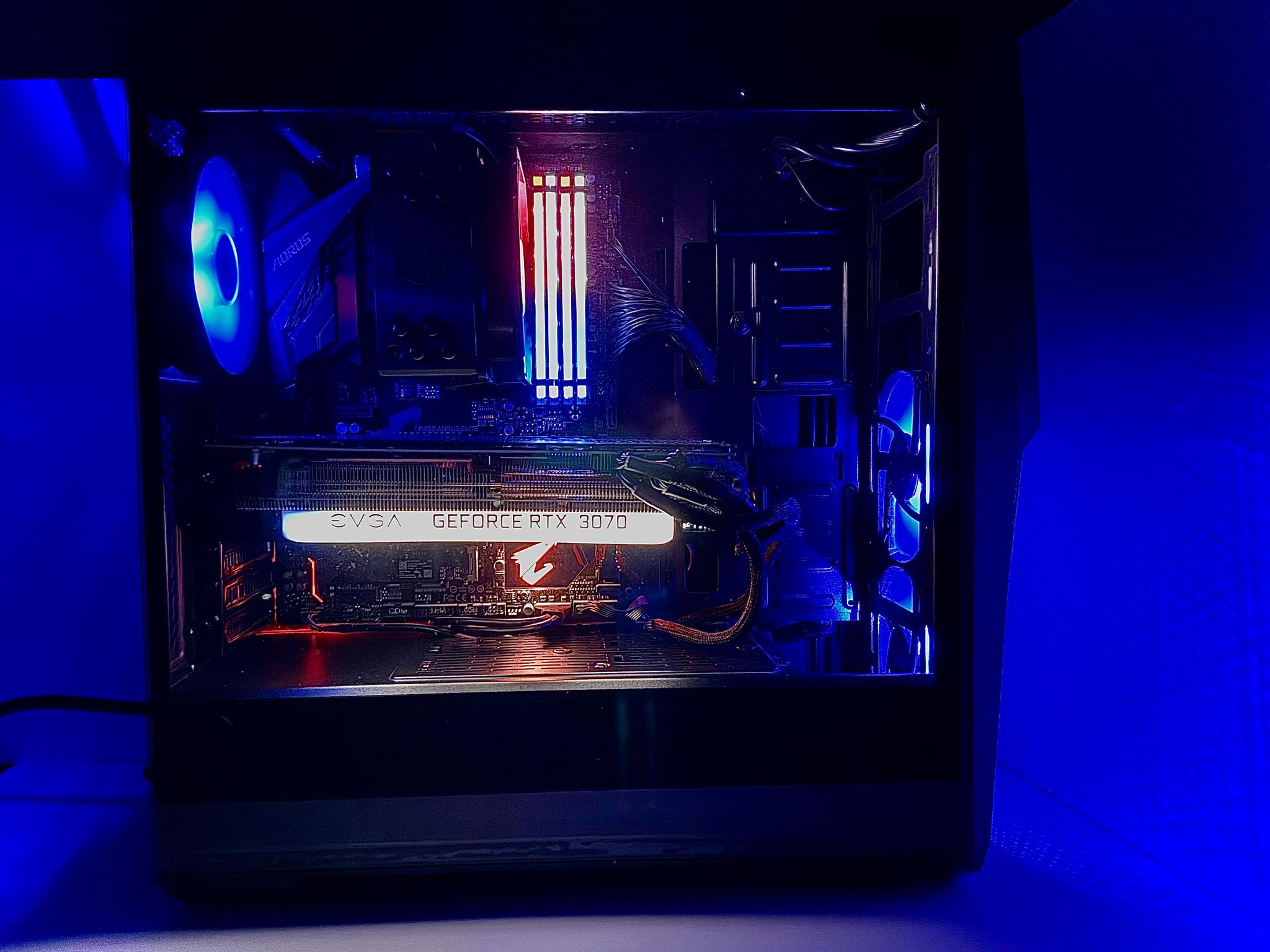 Ryzen 5800X EVGA 3070 FTW3 32 GD 3200 MHz (Cl16) 3tb