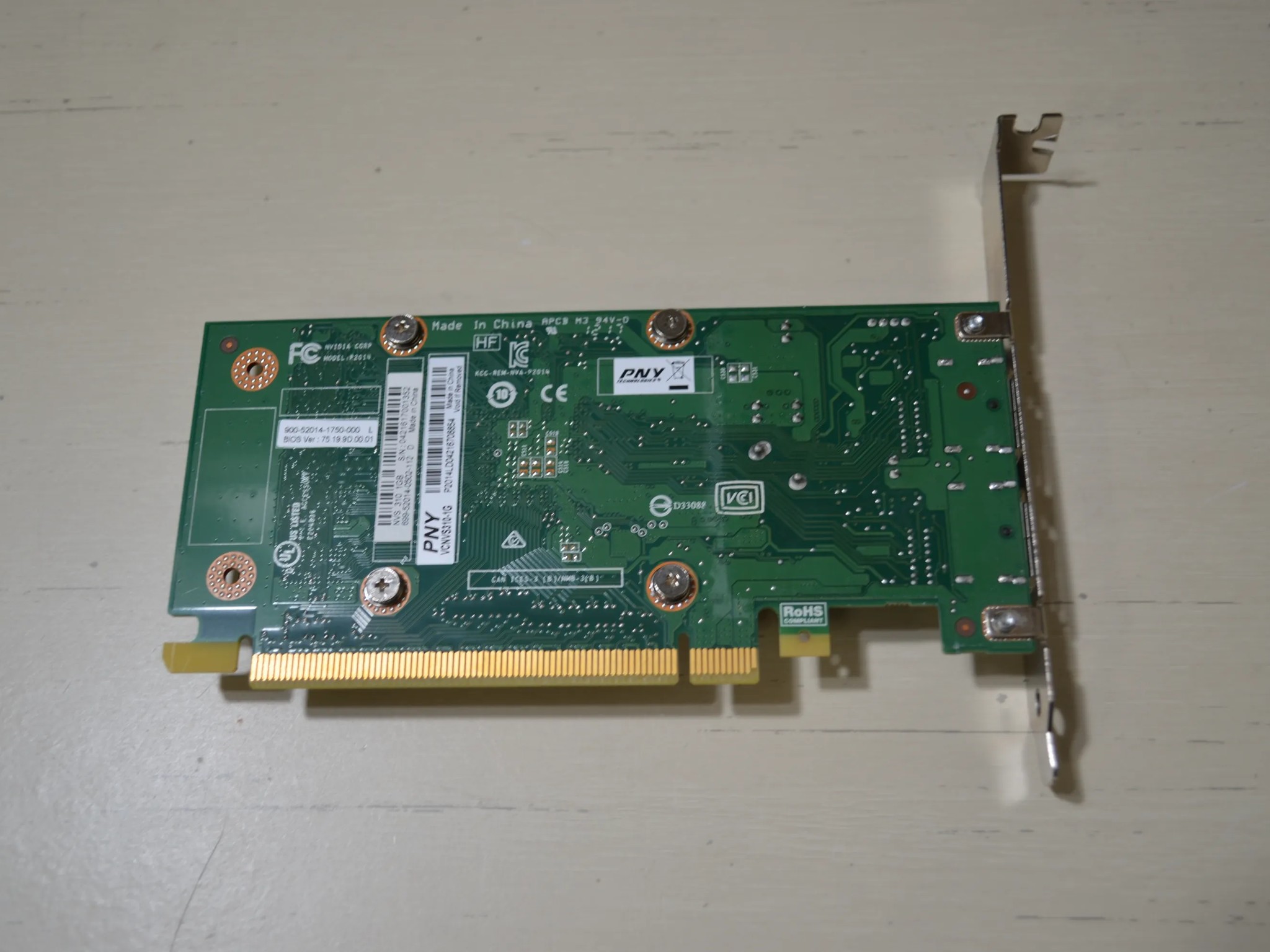 NVIDIA Quadro NVS 310 1GB DDR3 Video Card (#2)
