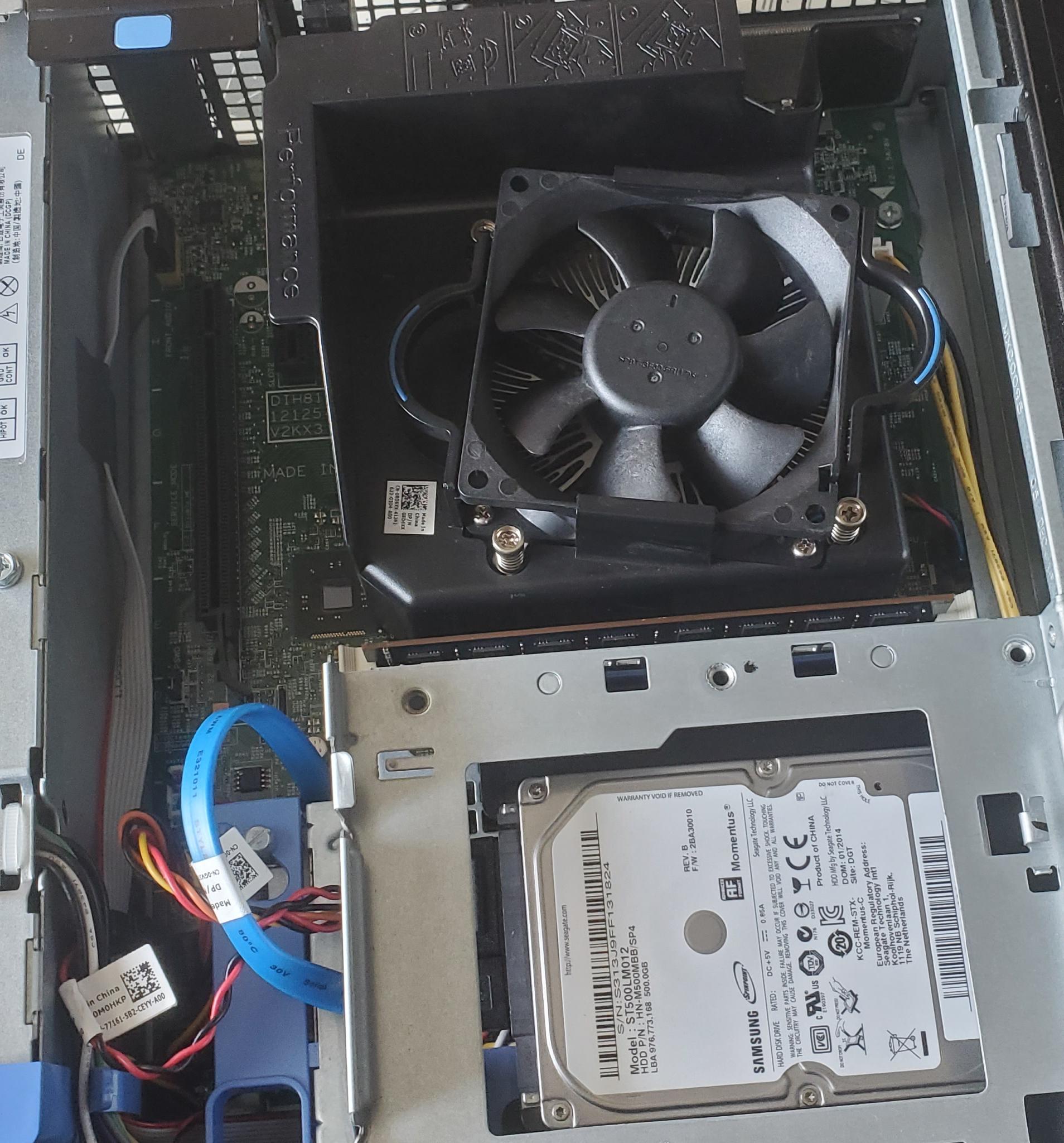 Dell Optiplex Office/Home Computer, Celeron G1840 2C/2T, 8Gb RAM, 500Gb HDD, iGPU