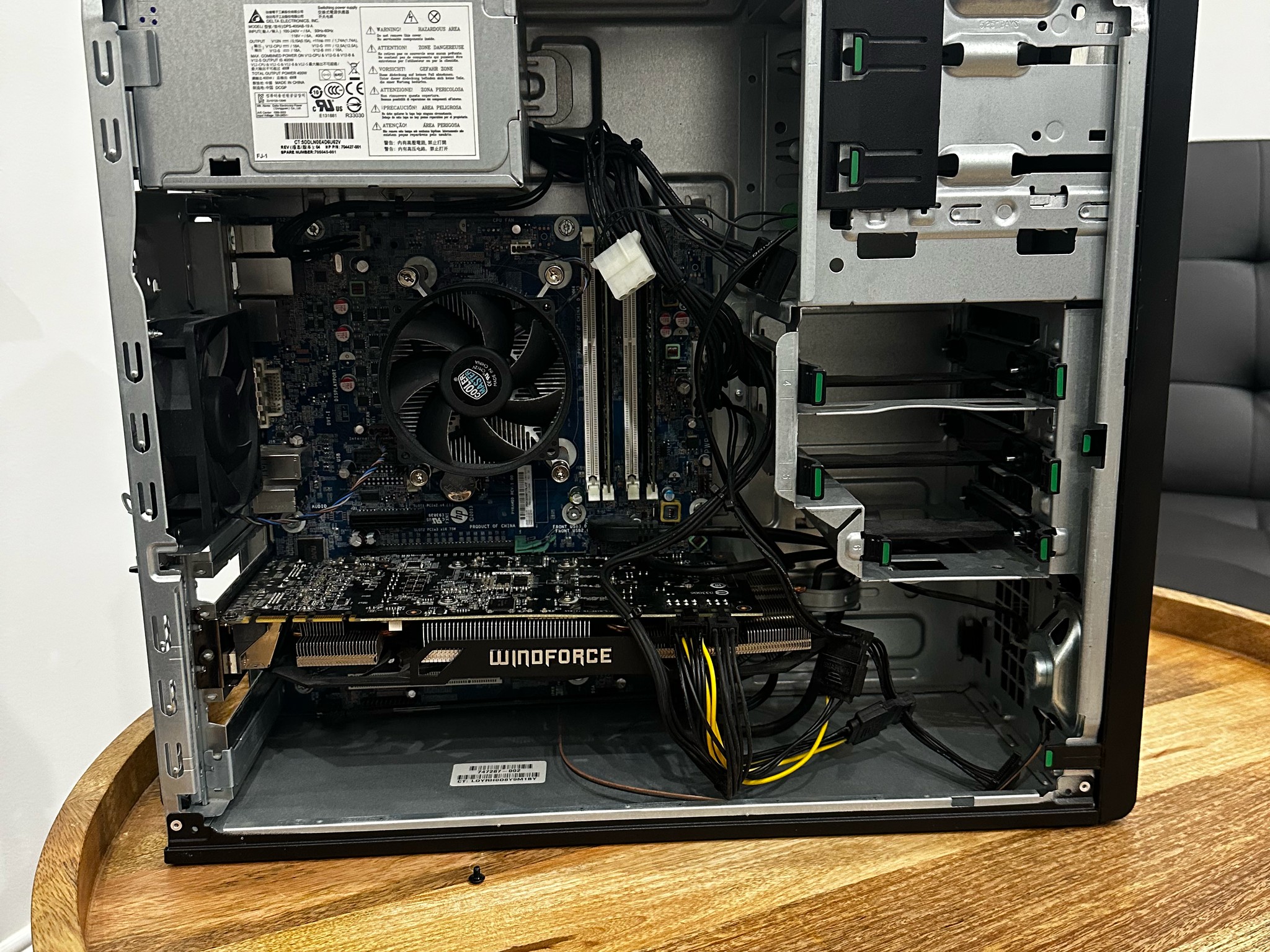 HP Z230 Workstation Office PC | w/ 16gb RAM | GTX 970 (no storage and wifi)